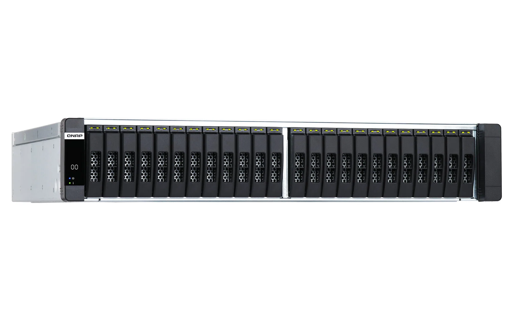 QNAP ES2486dc NAS Rack (2U) Intel® Xeon® D D-2142IT 128 GB DDR4 0 TB QNAP Enterprise System Schwarz – Bild 2