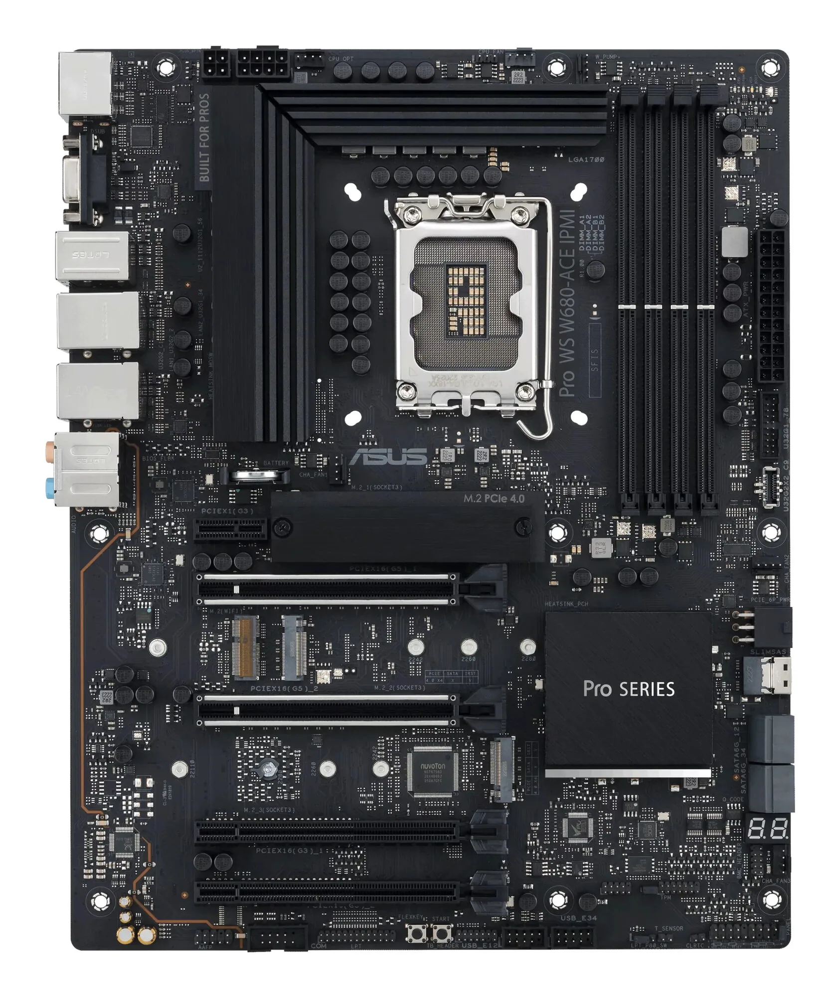 ASUS PRO WS W680-ACE IPMI Intel W680 LGA 1700 ATX – Bild 1