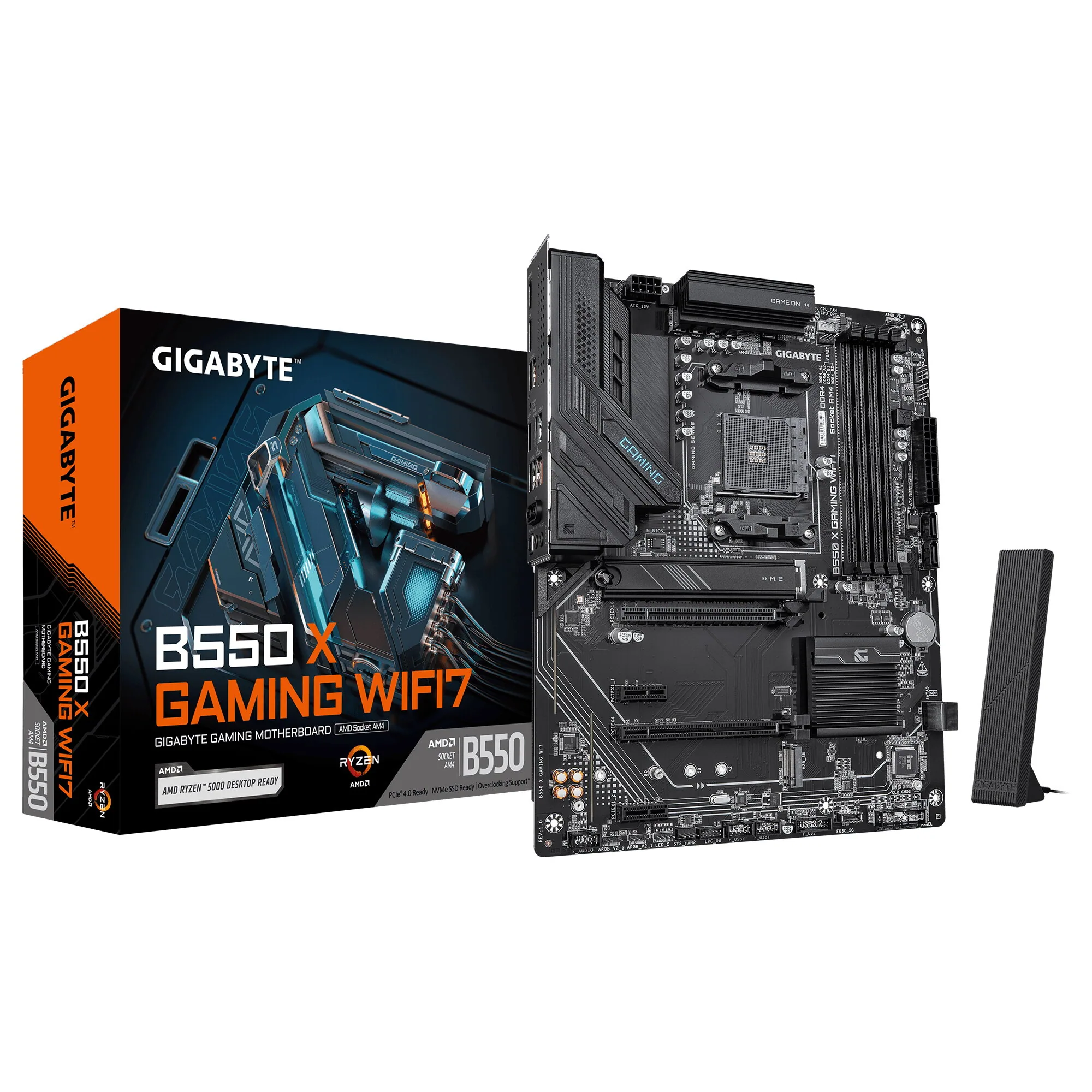 GIGABYTE B550 X GAMING WIFI7 Mainboard – Bild 1