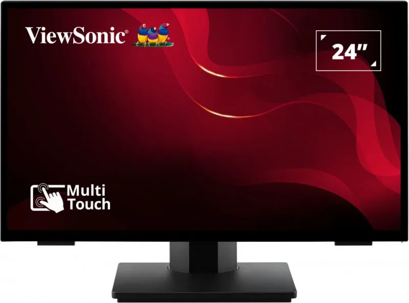 Viewsonic TD2465 Signage-Display Interaktiver Flachbildschirm 61 cm (24") LED 250 cd/m² Full HD Schwarz Touchscreen – Bild 2