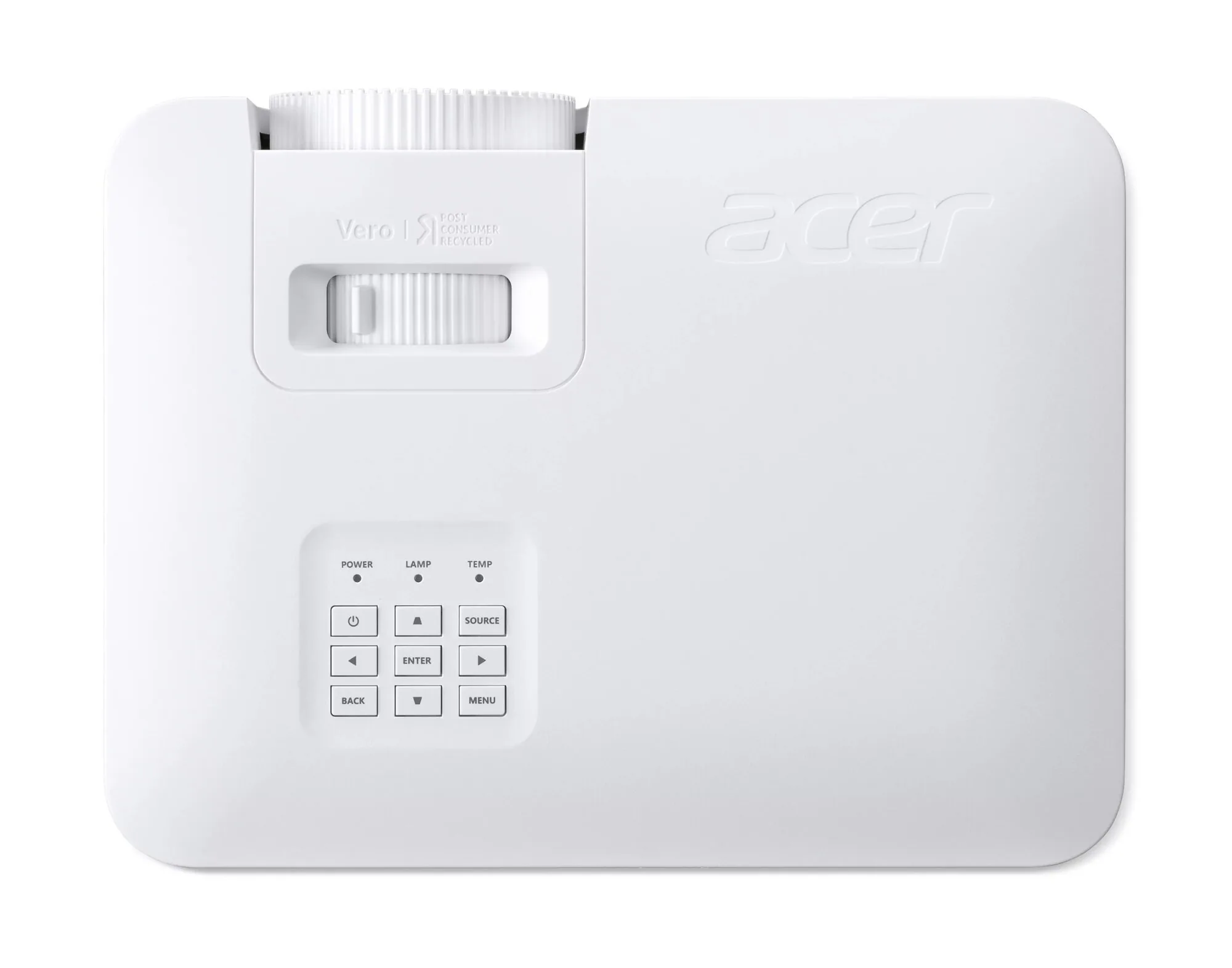 Acer Vero PL2520pi Standard Throw-Projektor 4000 ANSI Lumen DLP 1080p (1920x1080) 3D Weiß – Bild 5