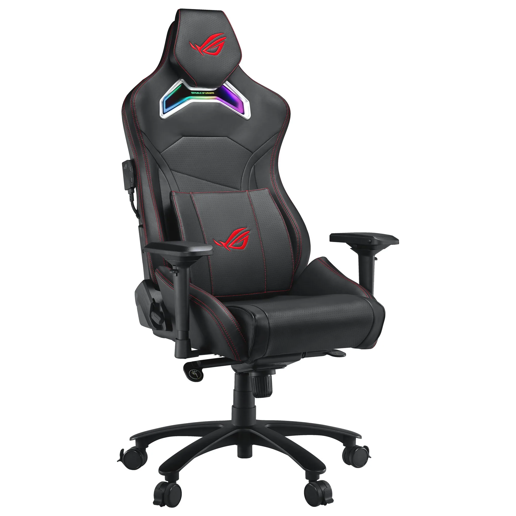 ASUS ROG Chariot X Universal-Gamingstuhl Gepolsterter, ausgestopfter Sitz Schwarz – Bild 2