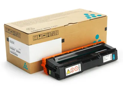 Ricoh 407717 Tonerkartusche Original Cyan