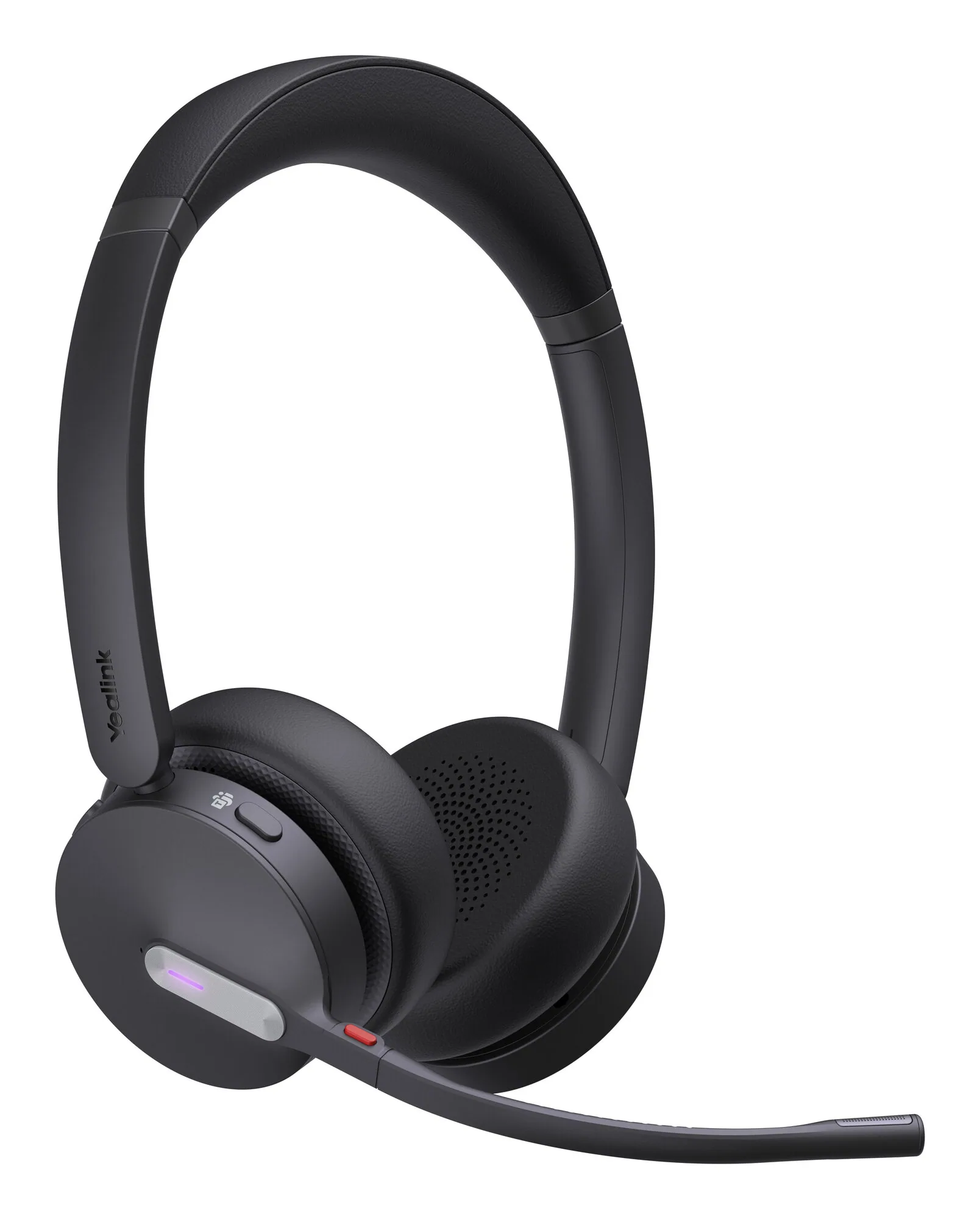 Yealink WH64 Dual Teams Headset Kopfhörer Kabellos Kopfband Büro/Callcenter USB Typ-C Bluetooth Schwarz – Bild 3