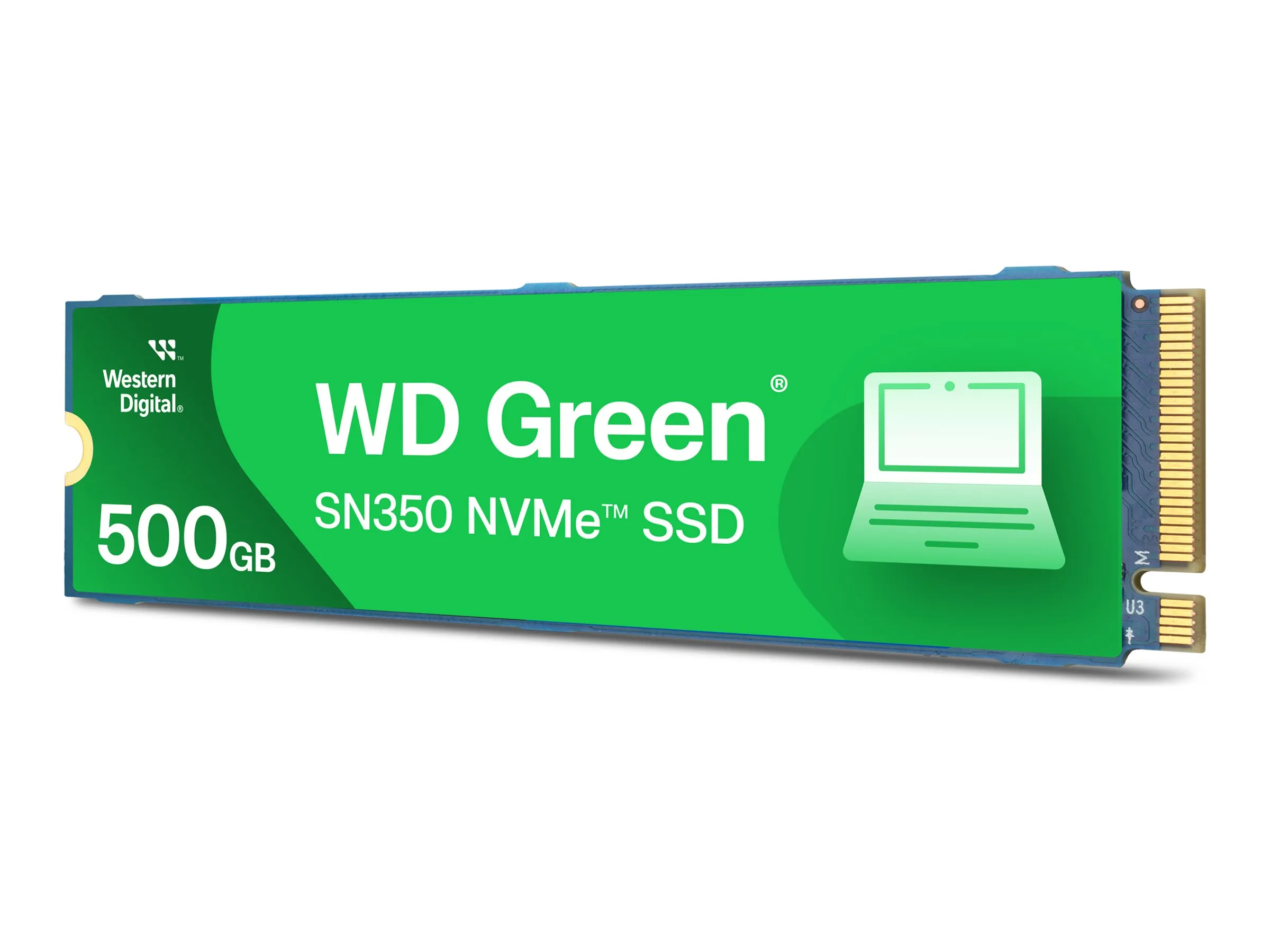 WD SSD M.2 2280 NVMe SN350 intern Grün