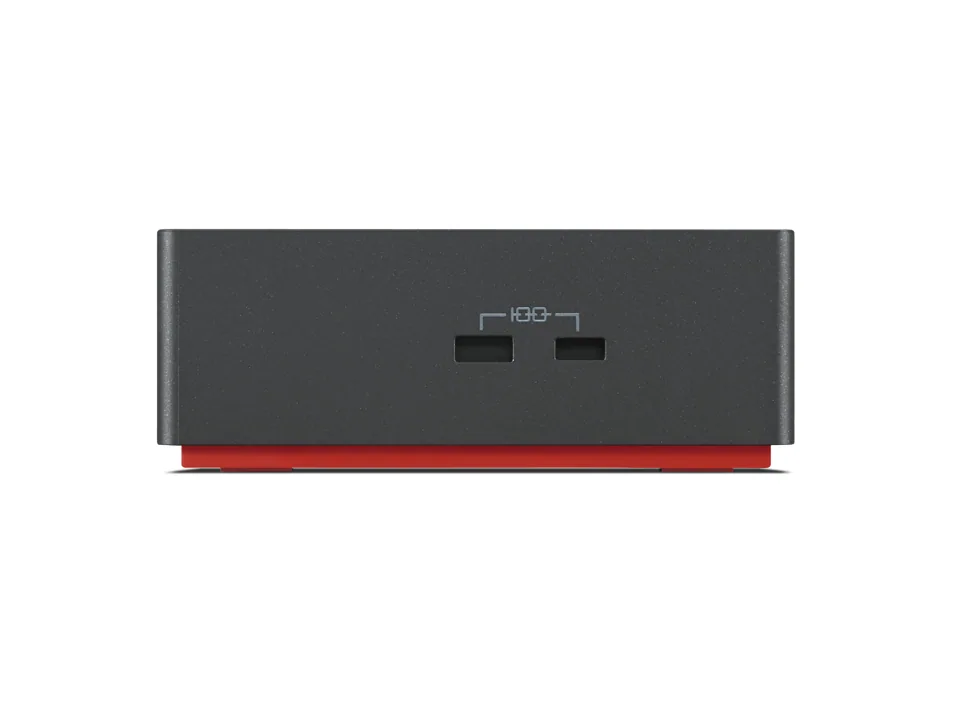 Lenovo 40B00300DK laptop-dockingstation & portreplikator Kabelgebunden Thunderbolt 4 Schwarz, Rot – Bild 2