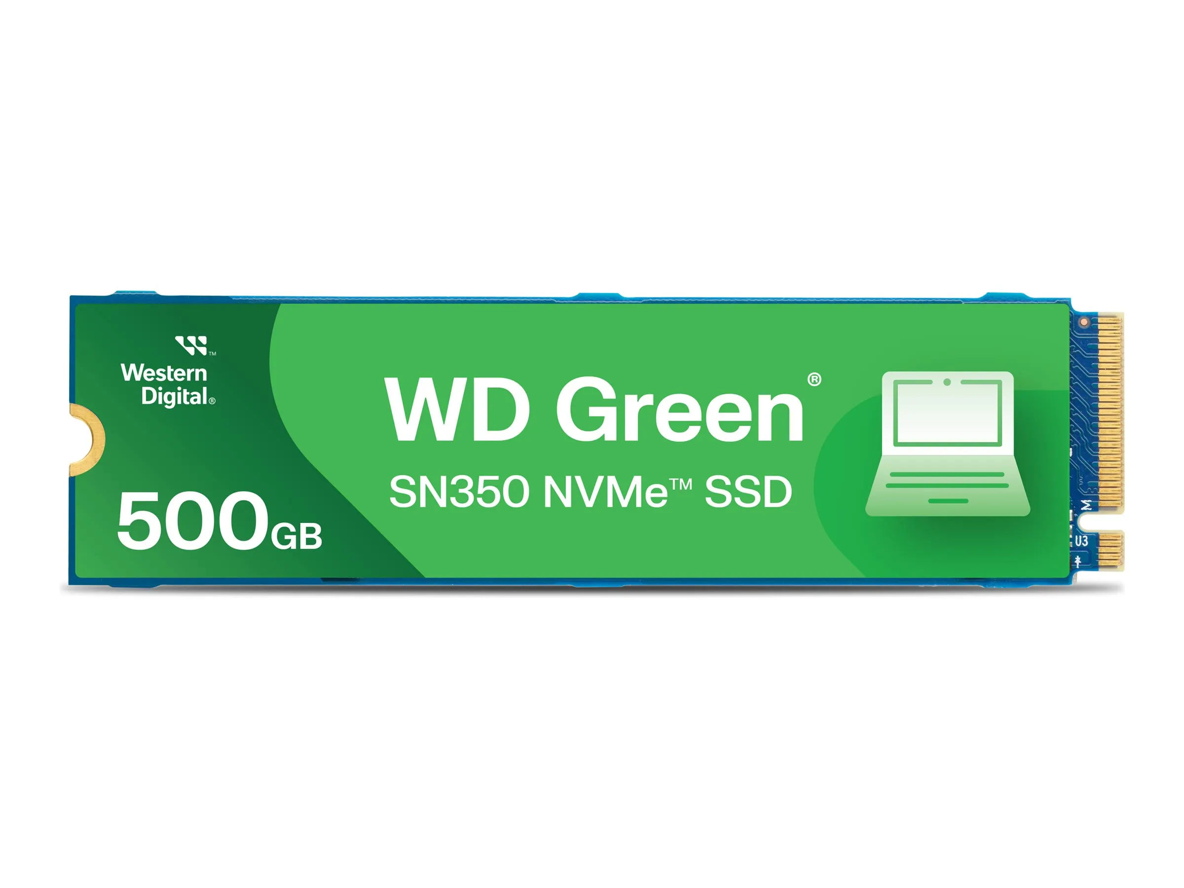 WD SSD M.2 2280 NVMe SN350 intern Grün