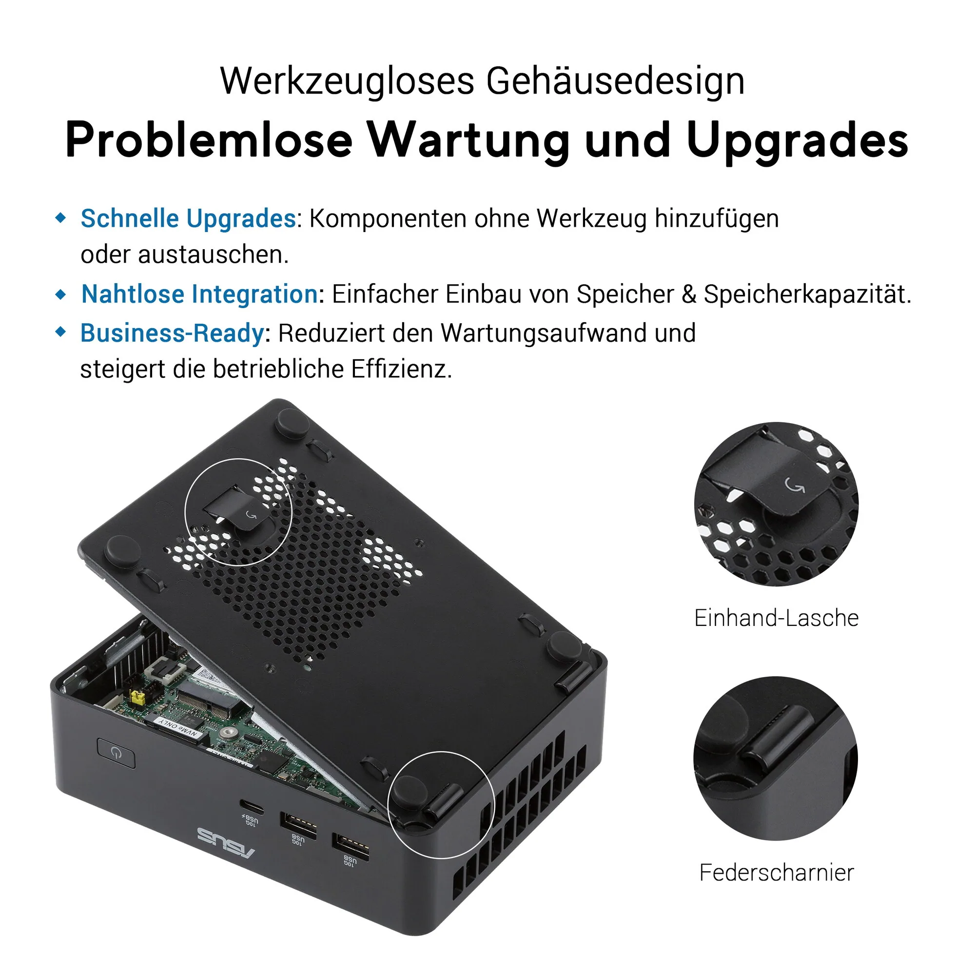 ASUS NUC 16 Pro Slim Mini PC RNUC16GDKX76C4N2 – Bild 5