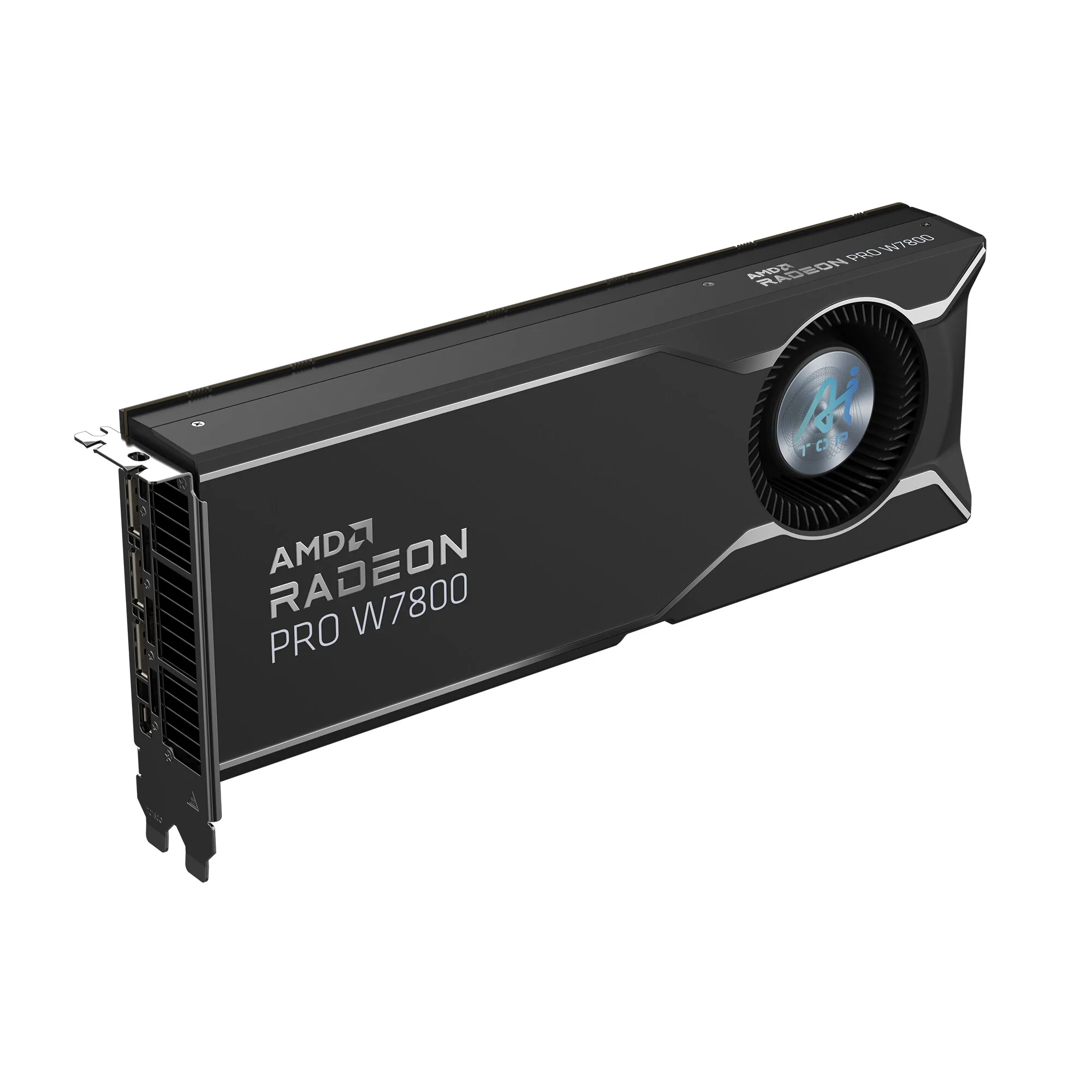 GIGABYTE Radeon PRO W7800 AI TOP 32G Grafikkarte - 32GB GDDR6, 256bit, PCI-E 4.0, 3 x DisplayPort 2.1, W7800 AI TOP 32G – Bild 5