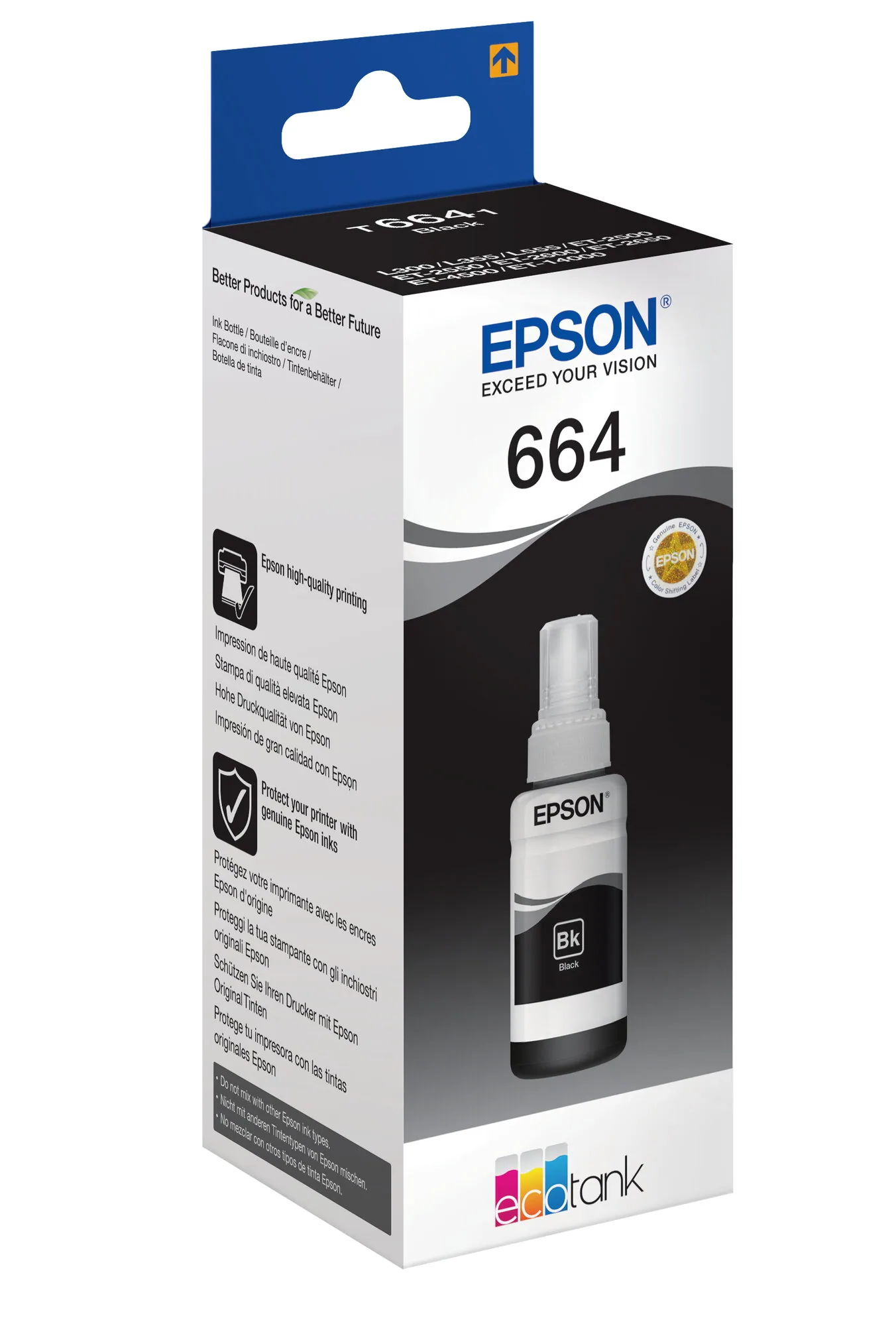 Epson 664 EcoTank-Tintenflasche in Schwarz – Bild 5