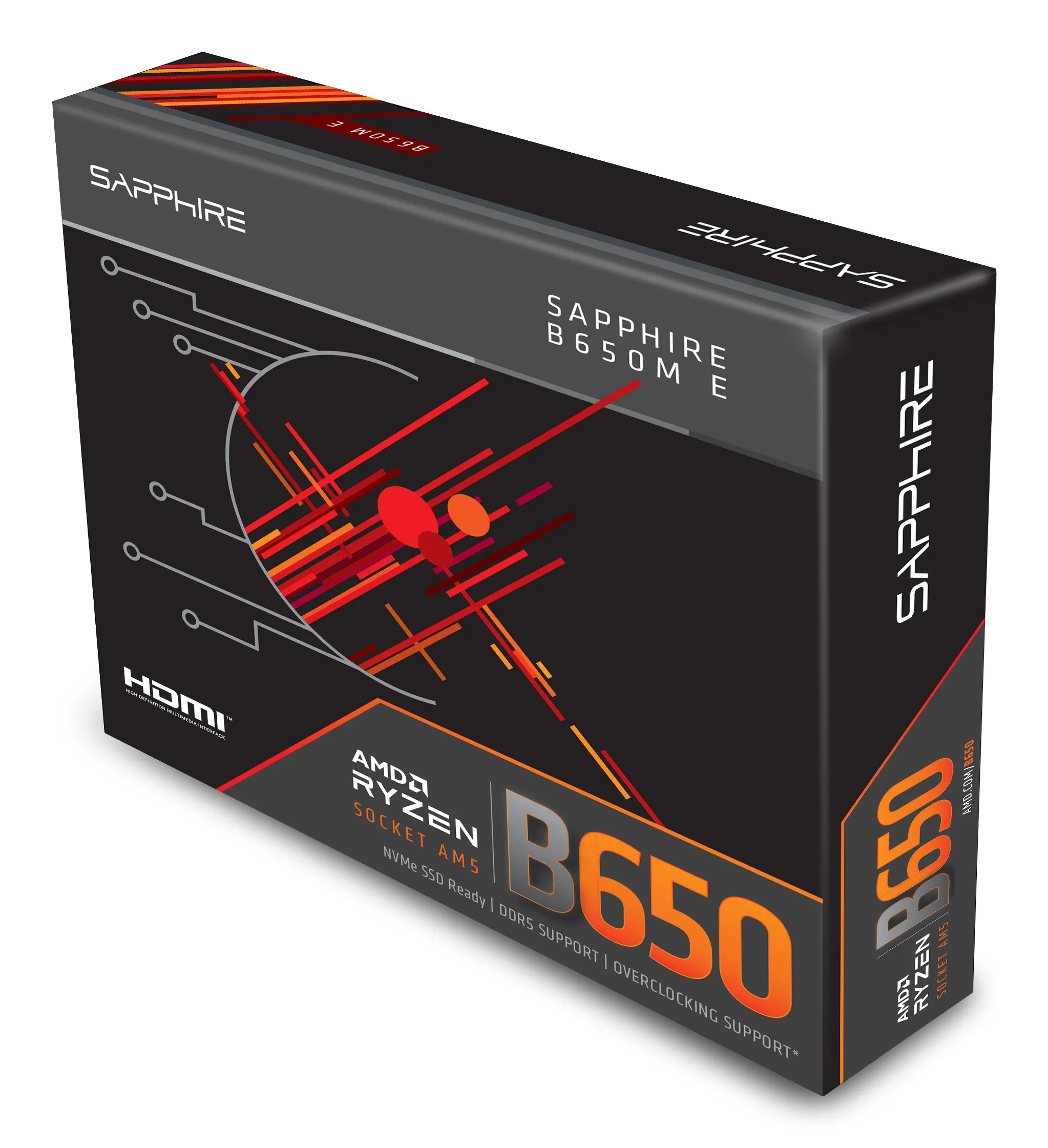 Sapphire MB B650M-E AMD, AM5, DDR5, mATX