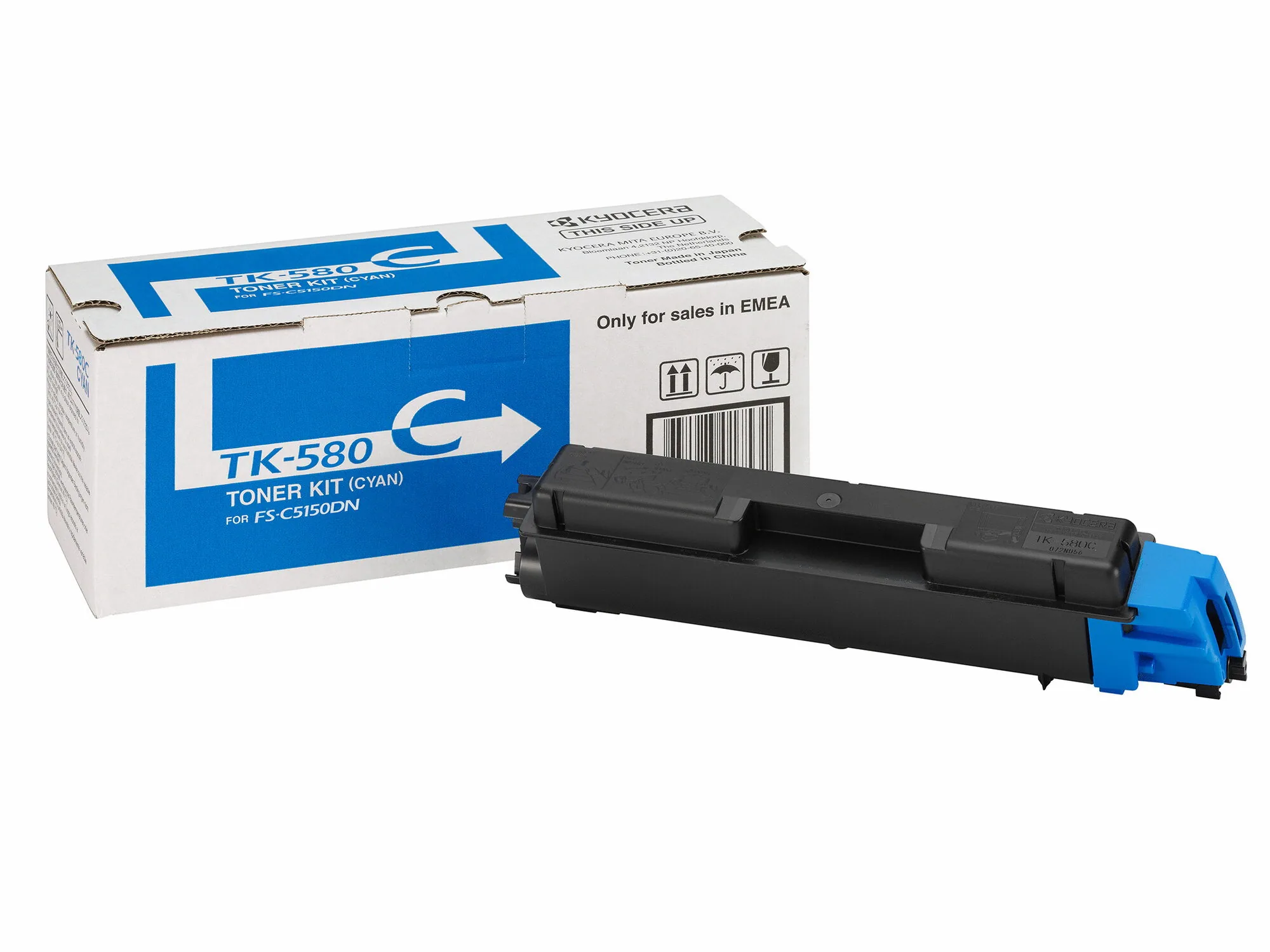 KYOCERA TK-580C Tonerkartusche 1 Stück(e) Original Cyan – Bild 3