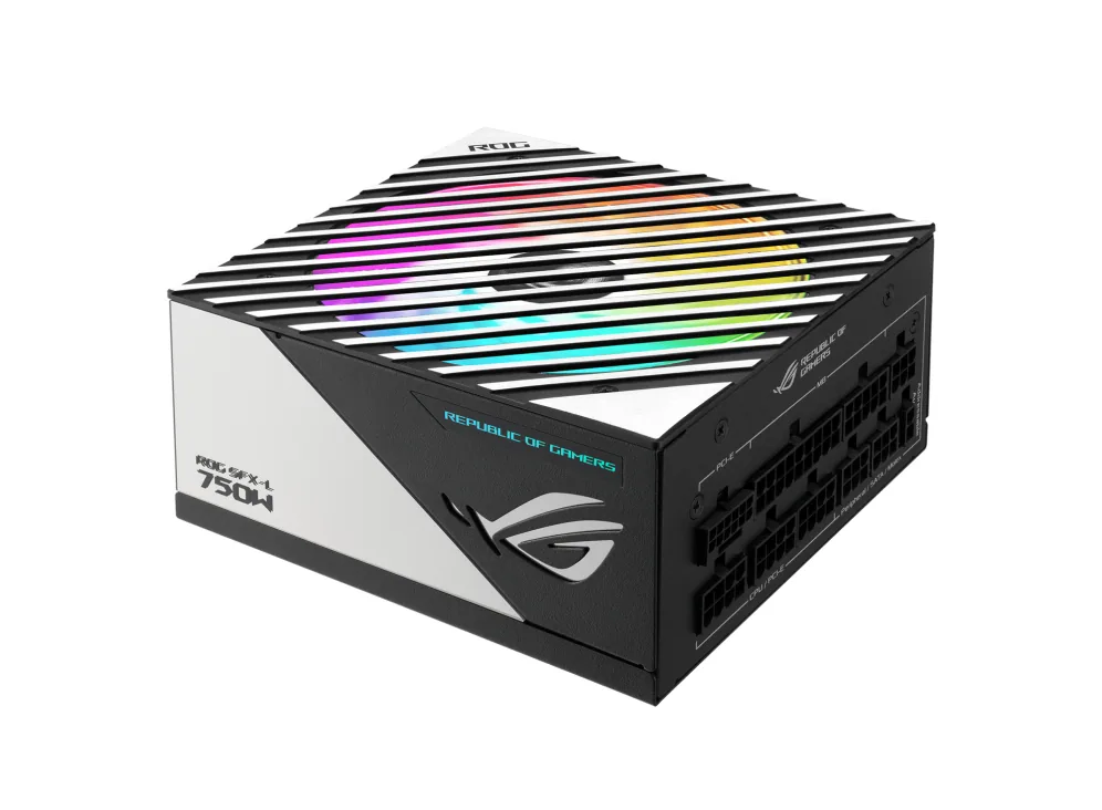 ASUS ROG Loki SFX-L 750W Platinum Netzteil 20+4 pin ATX Schwarz, Silber – Bild 1