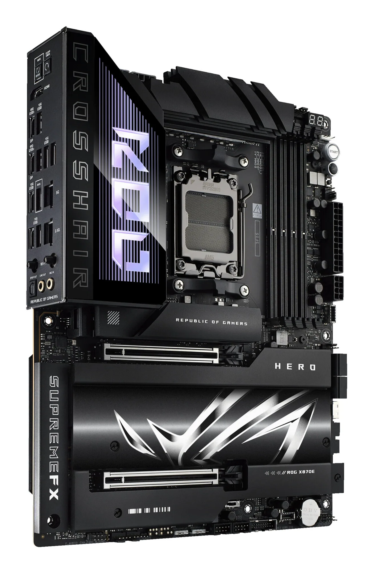 ASUS ROG CROSSHAIR X870E HERO AMD X870E Sockel AM5 ATX – Bild 4