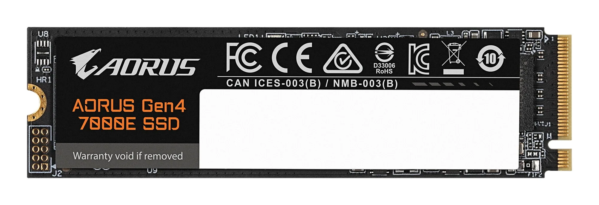 GIGABYTE AORUS Gen4 7000E 1 TB M.2 PCI Express 4.0 NVMe 3D TLC NAND – Bild 1