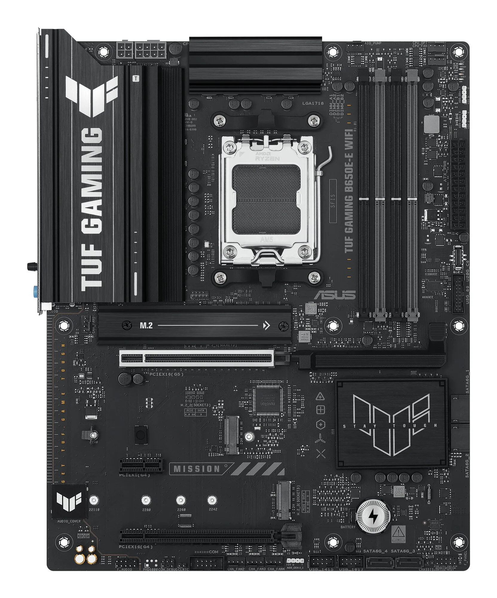ASUS TUF GAMING B650E-E WIFI AMD B650 Sockel AM5 ATX – Bild 3