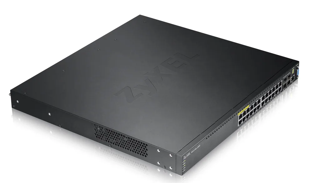 Zyxel XGS3700-24HP Managed L2+ Power over Ethernet (PoE) Schwarz – Bild 2