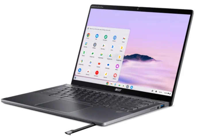 Acer Chromebook CPE794-1N-TCO-53WE Intel Core Ultra 5 125U 35,6 cm (14") Touchscreen WUXGA 16 GB LPDDR5x-SDRAM 256 GB – Bild 1