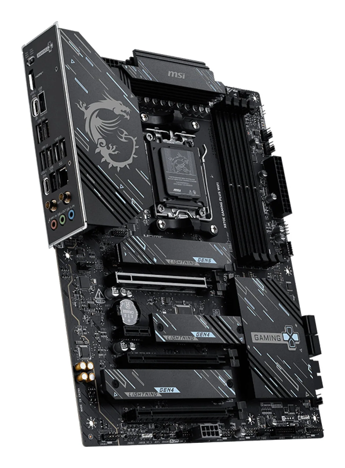 MSI X870E GAMING PLUS WIFI Motherboard AMD X870E Sockel AM5 ATX – Bild 4