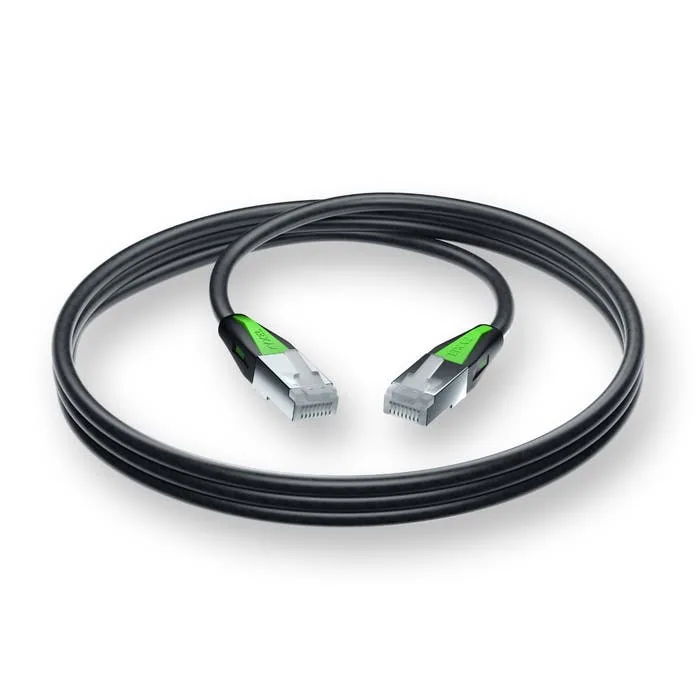 Zyxel ACCESSORY-ZZ0110F Netzwerkkabel Schwarz 1 m Cat6a SF/FTP – Bild 1