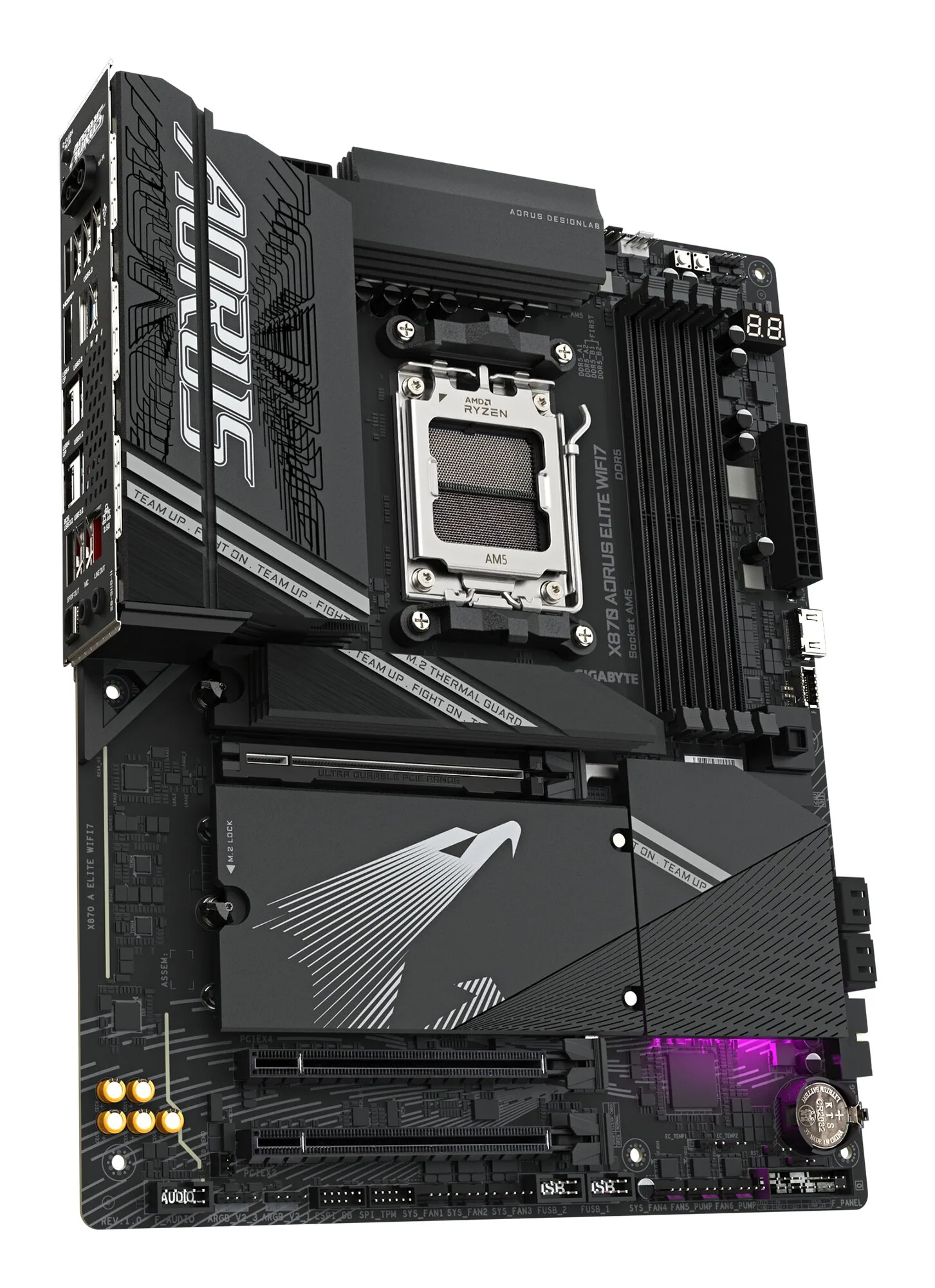 GIGABYTE X870 AORUS ELITE WIFI7 Mainboard – Bild 3