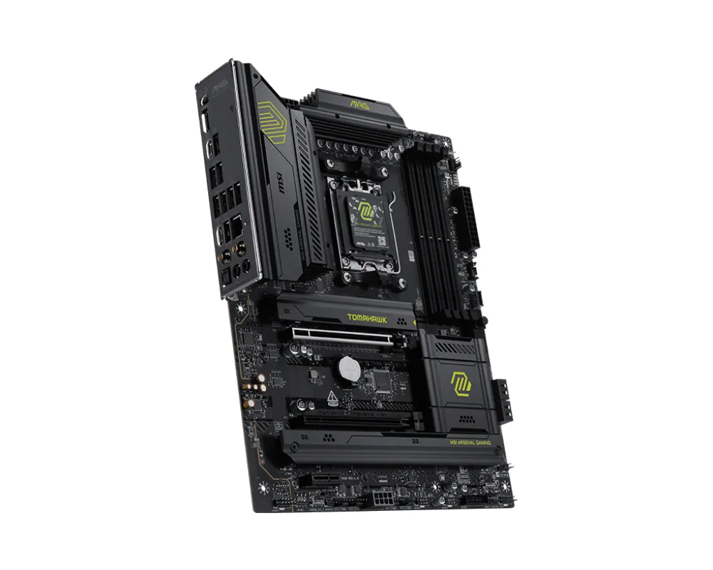 MSI MAG B850 TOMAHAWK WIFI Motherboard AMD B850 Sockel AM5 ATX – Bild 2