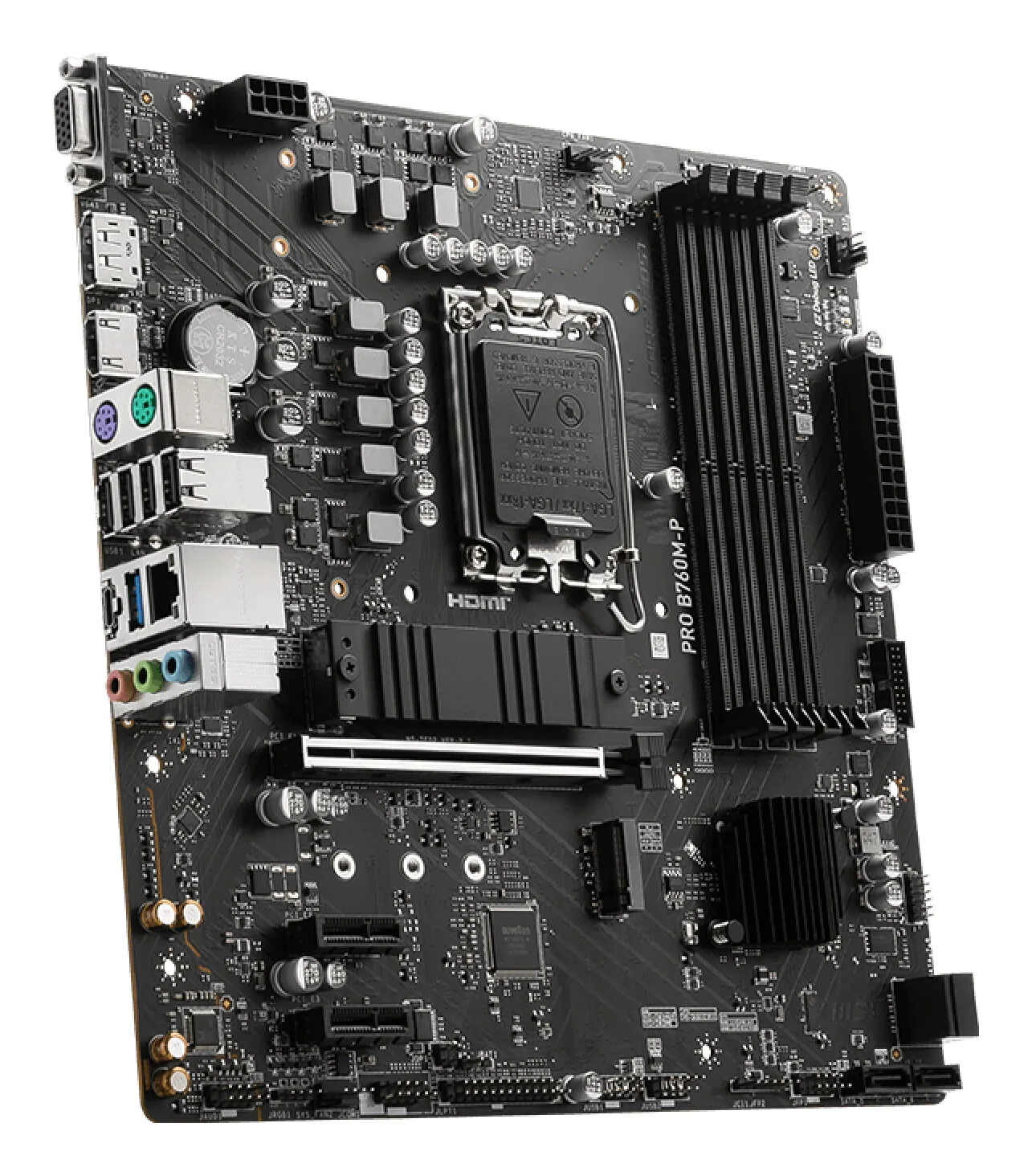 MSI PRO B760M-P Motherboard Intel B760 LGA 1700 micro ATX – Bild 4