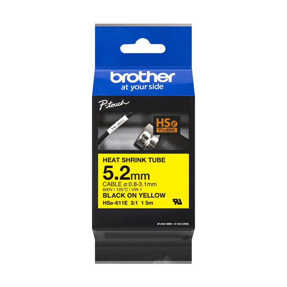Brother HSE-611E Etiketten erstellendes Band – Bild 1