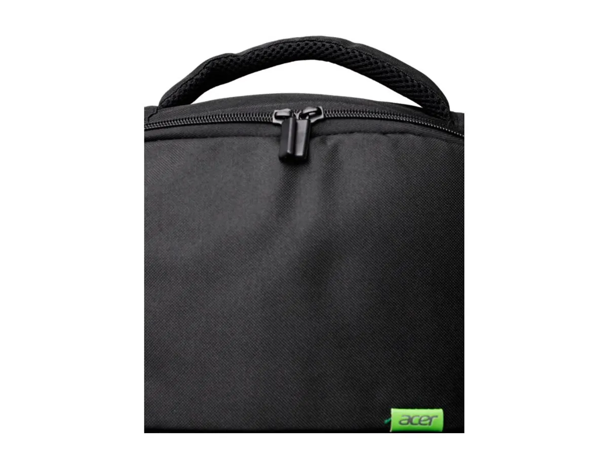 Acer Commercial backpack 15.6", Black, Green Acer logo label