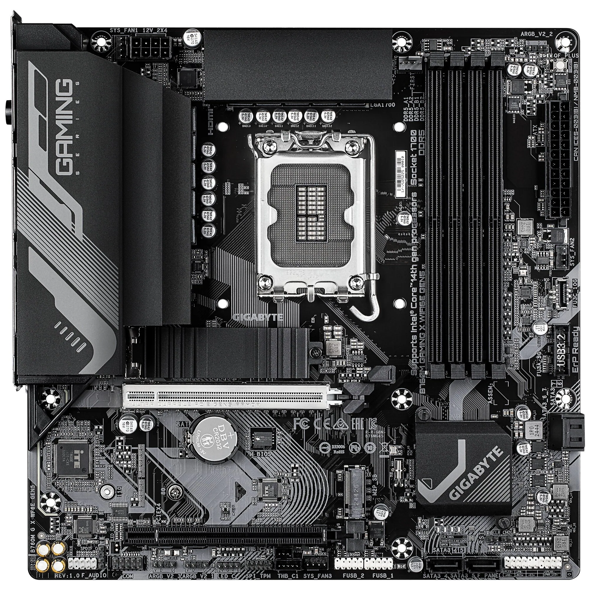 GIGABYTE B760M GAMING X WIFI6E GEN5 Mainboard – Bild 2