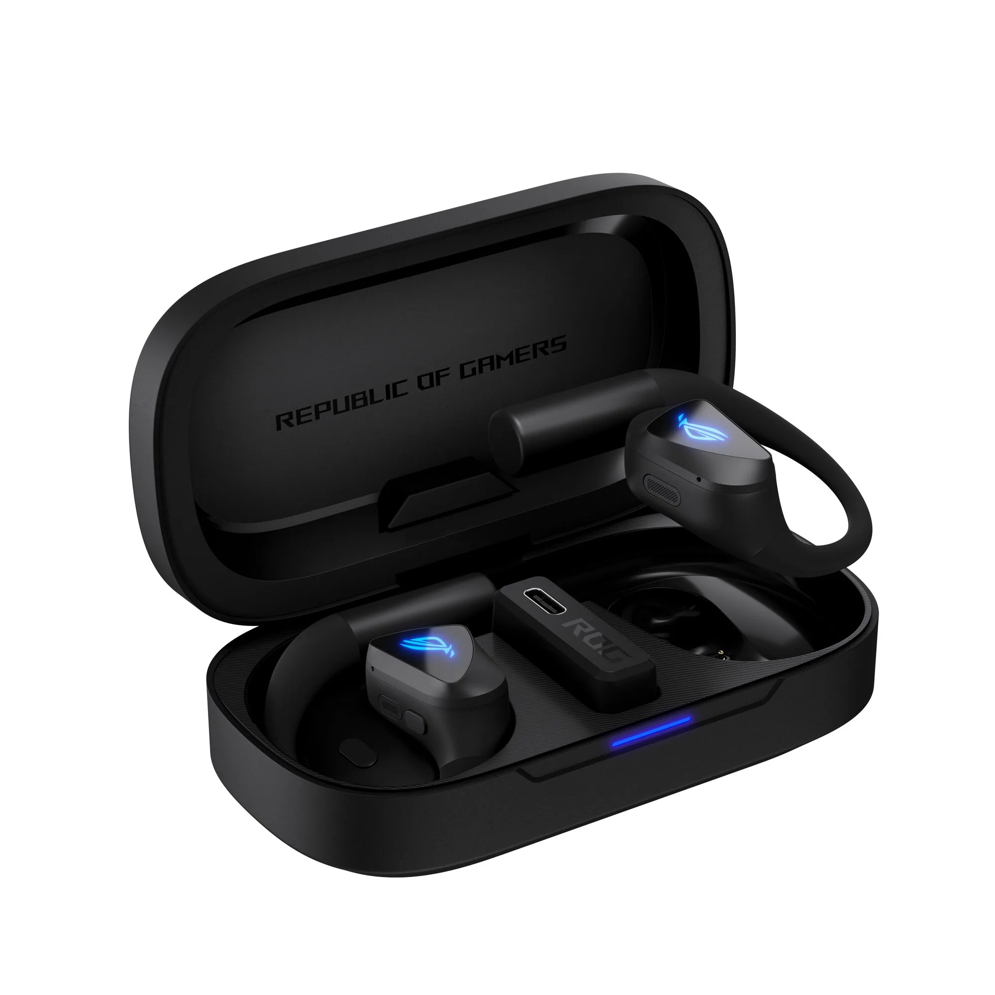 ASUS ROG Cetra Open Wireless Kopfhörer True Wireless Stereo (TWS) Ohrbügel Gaming Bluetooth Schwarz – Bild 2