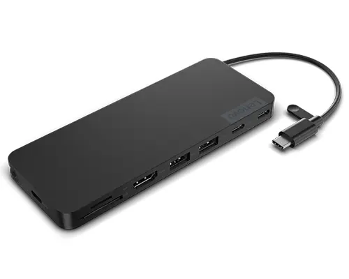 Lenovo 4X11N40212 laptop-dockingstation & portreplikator Kabelgebunden USB 3.2 Gen 1 (3.1 Gen 1) Type-C Schwarz – Bild 4