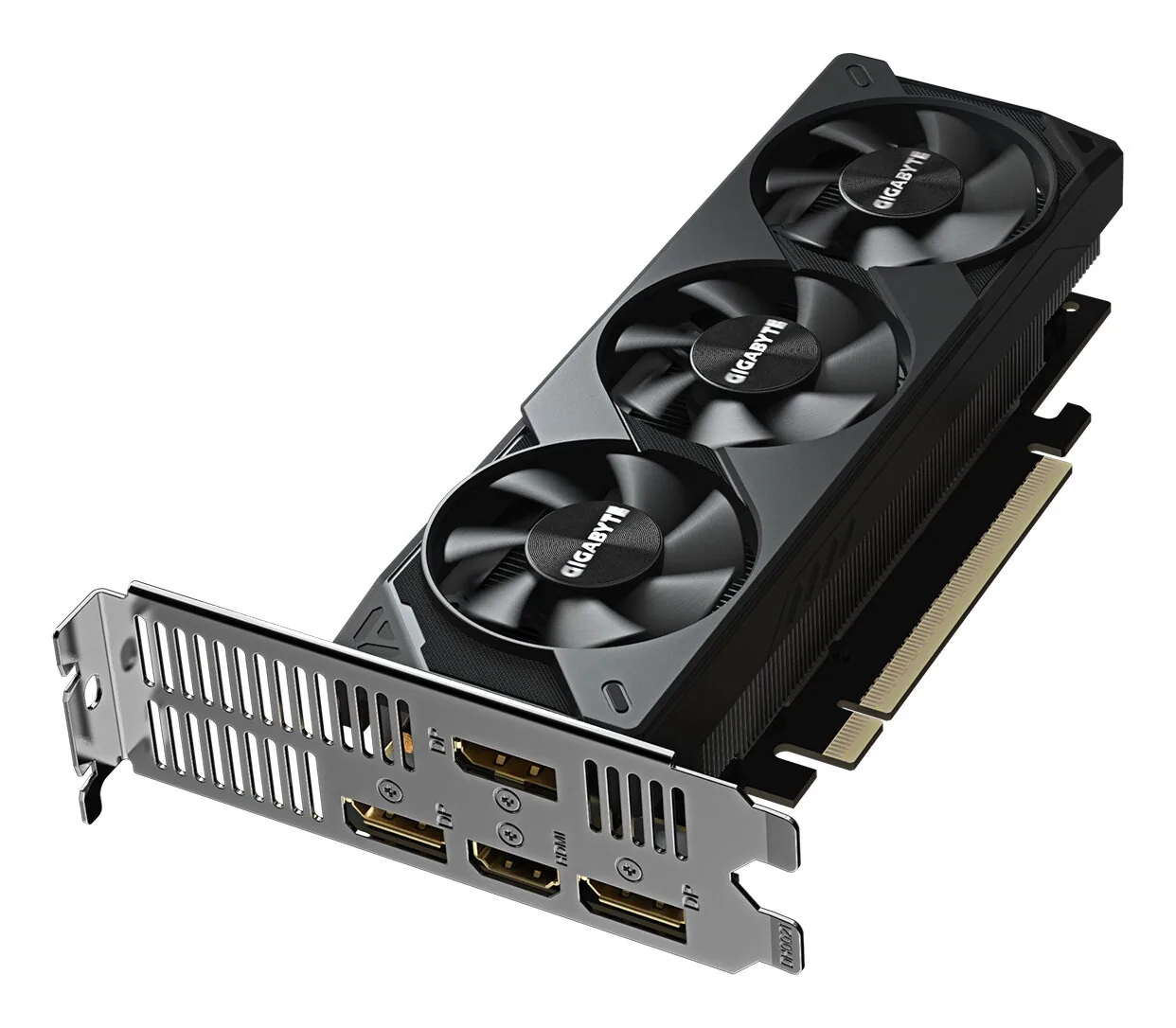 GIGABYTE GeForce RTX 5060 OC Low Profile 8G Grafikkarte - 8GB GDDR7, 128bit, PCI-E 5.0, 2512 MHz Kerntakt, 3 x DisplayPort, 1 x HDMI, GV-N5060OC-8GL – Bild 4
