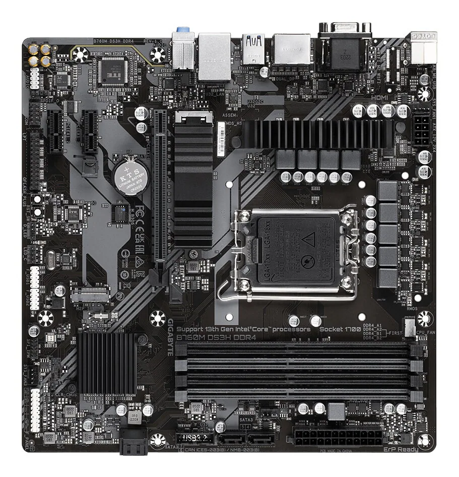 GIGABYTE B760M DS3H DDR4 Motherboard – Bild 4