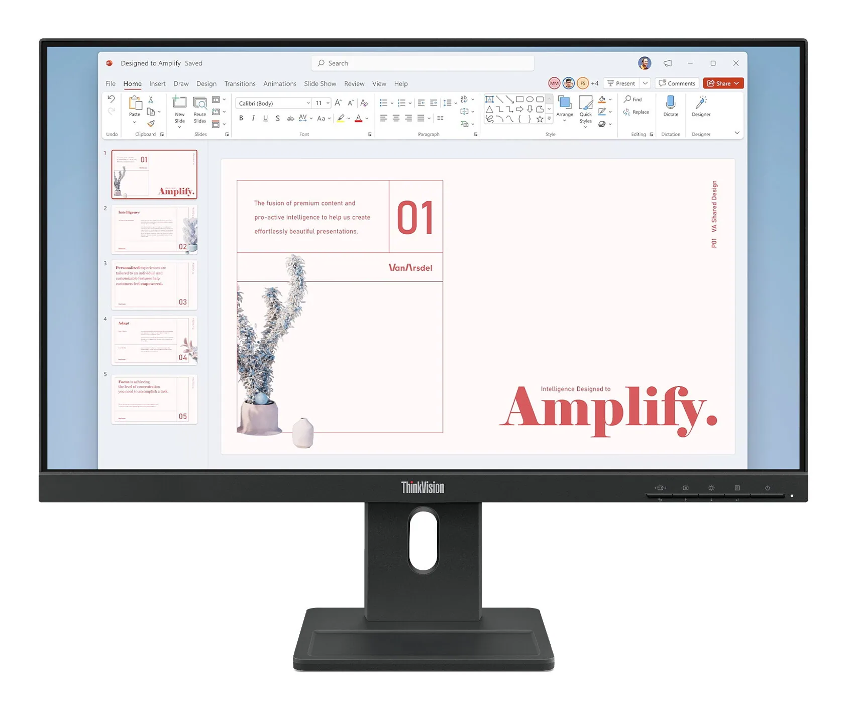 Lenovo ThinkVision E24-40 Monitor – Bild 2
