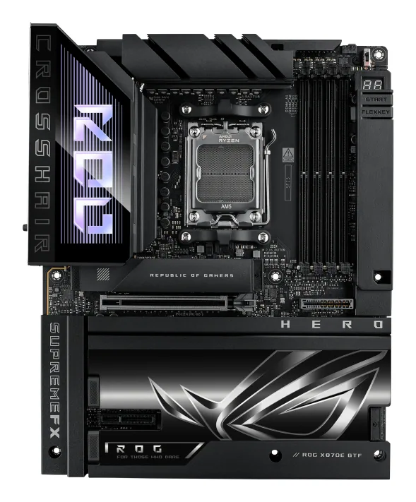 ASUS ROG CROSSHAIR X870E HERO BTF AMD X870E Sockel AM5 ATX – Bild 1