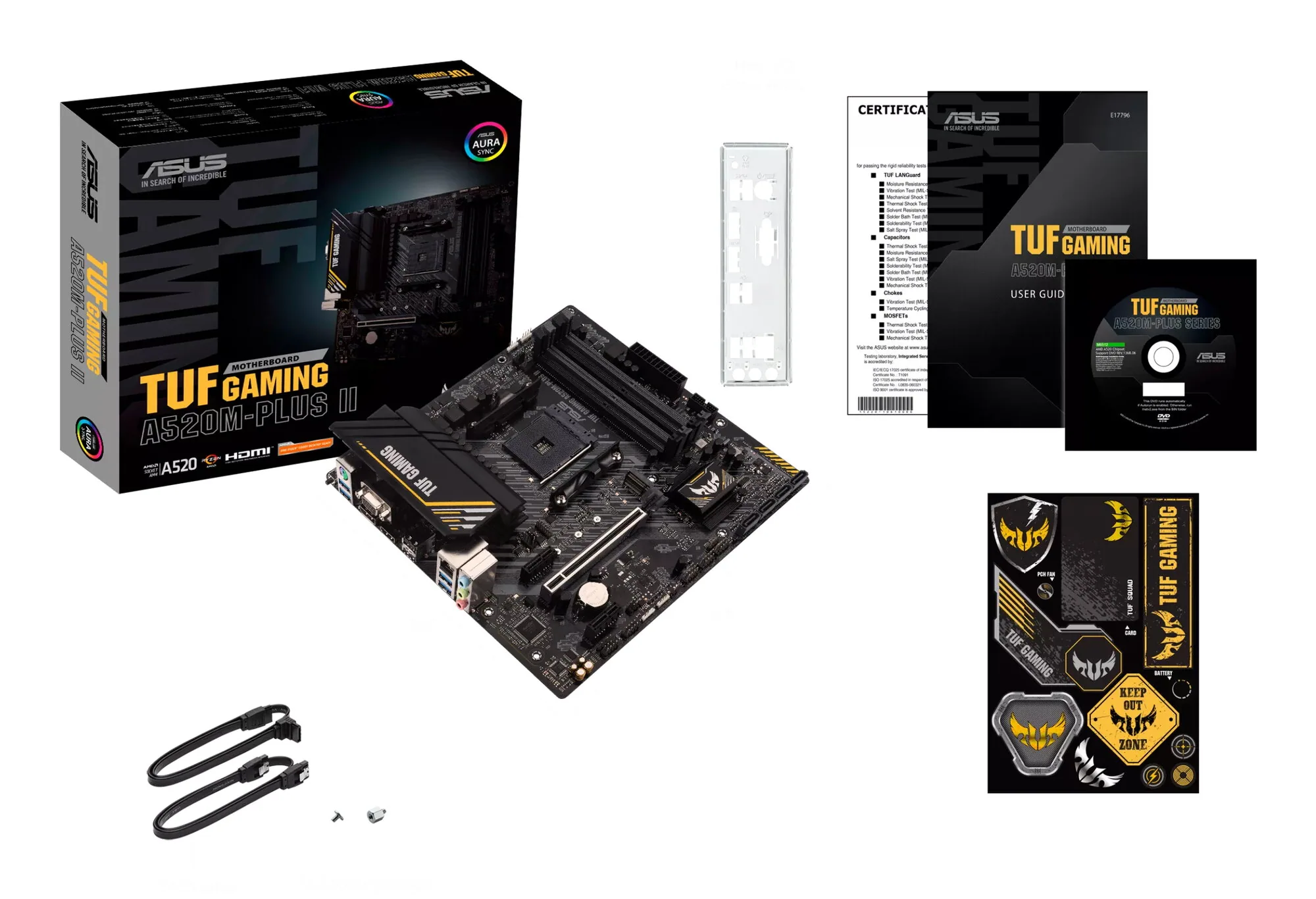 ASUS TUF GAMING A520M-PLUS II AMD A520 Sockel AM4 micro ATX – Bild 5