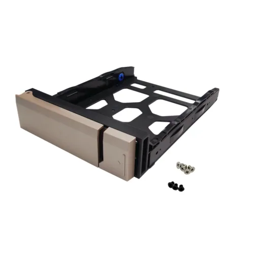 QNAP TRAY-35-NK-GLD01 Hard Drive Backplane Speicherlaufwerkbehälter Schwarz, Gold – Bild 1