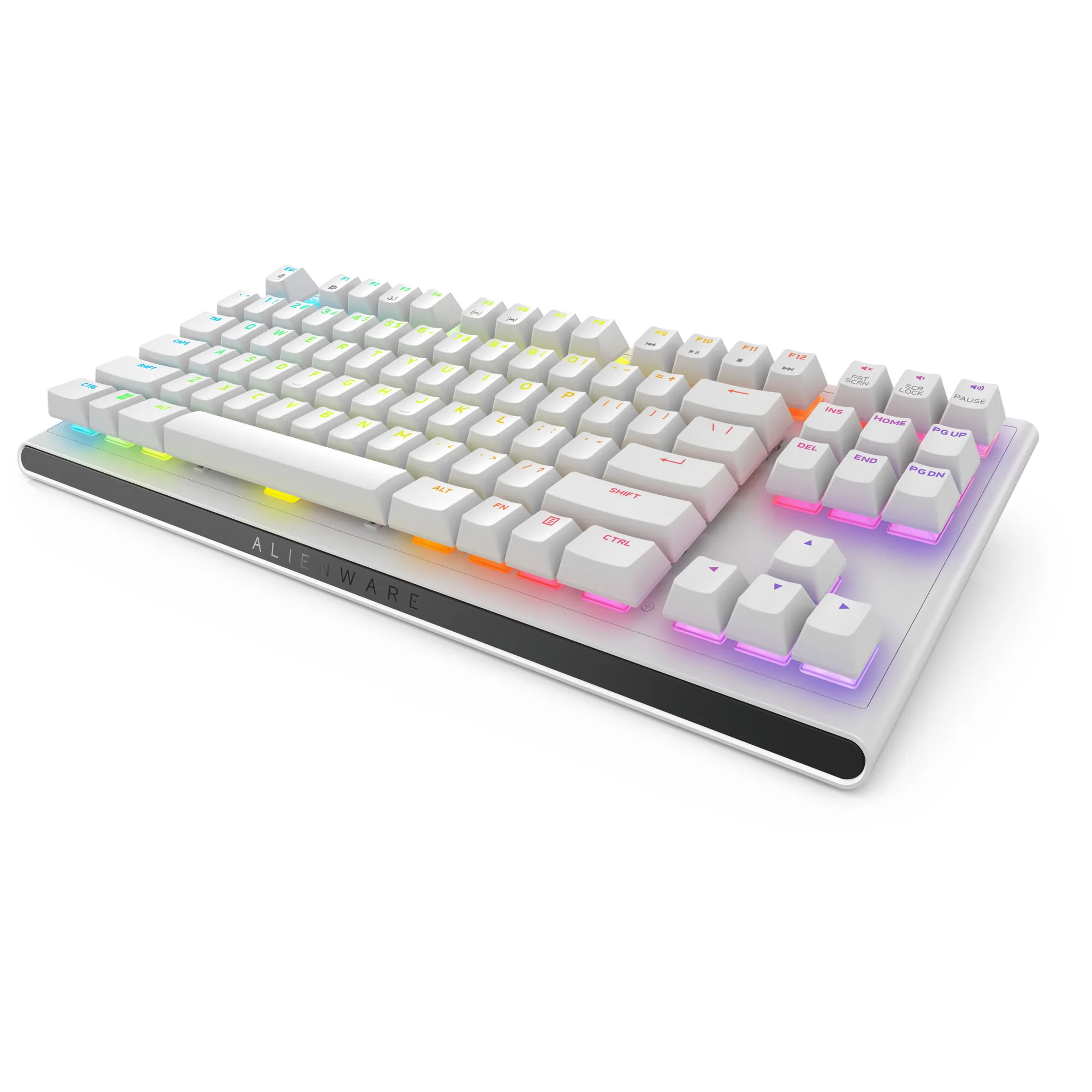Alienware AW420K Tastatur Gaming USB QWERTY US International Weiß – Bild 1