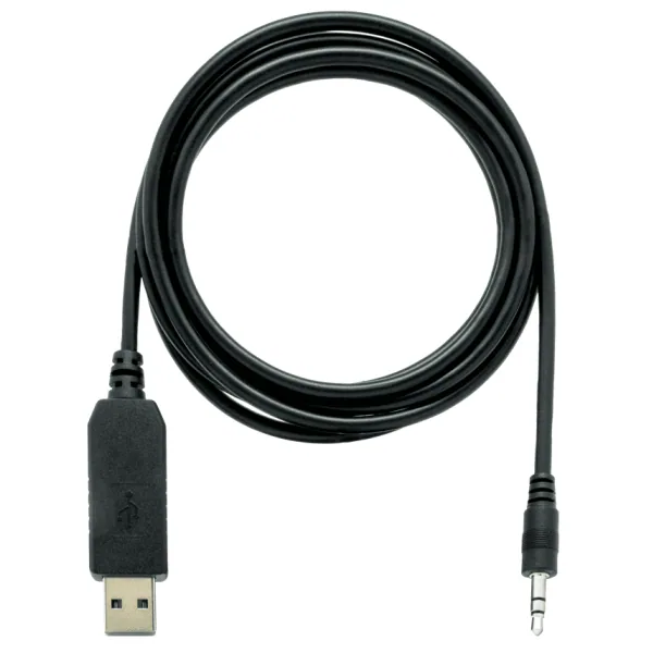 QNAP CAB-CONSOLE-UPJ-1M8 Audio-Kabel 1,8 m 3.5mm USB Schwarz – Bild 1