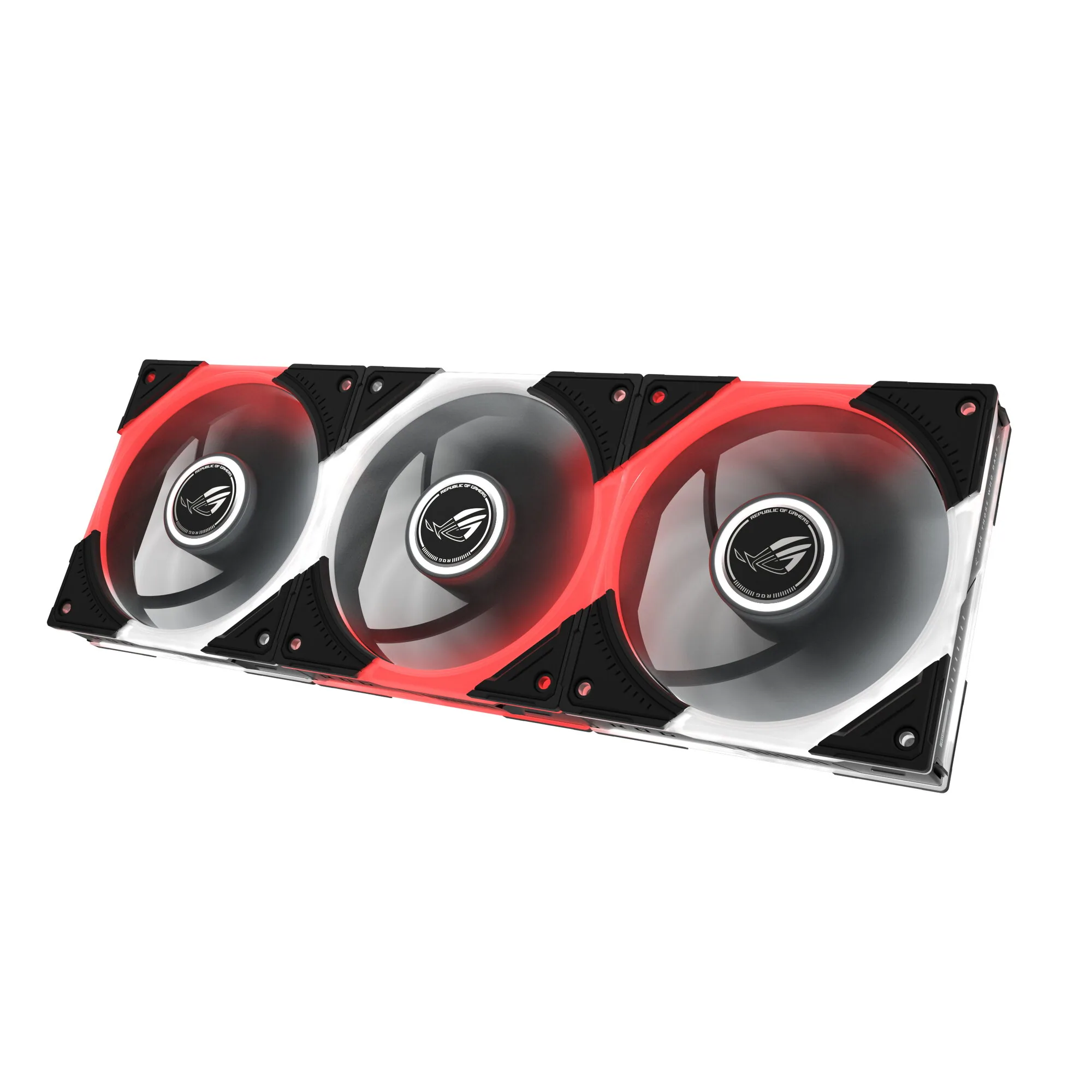 ASUS ROG Eurux GR120 ARGB Reverse Fan - Triple Pack Computergehäuse Ventilator 12 cm Schwarz, Weiß 3 Stück(e) – Bild 4