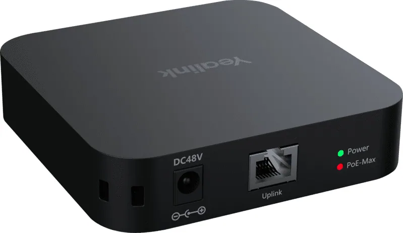 Yealink RCH40 E2 Ethernet/LAN Schwarz – Bild 1