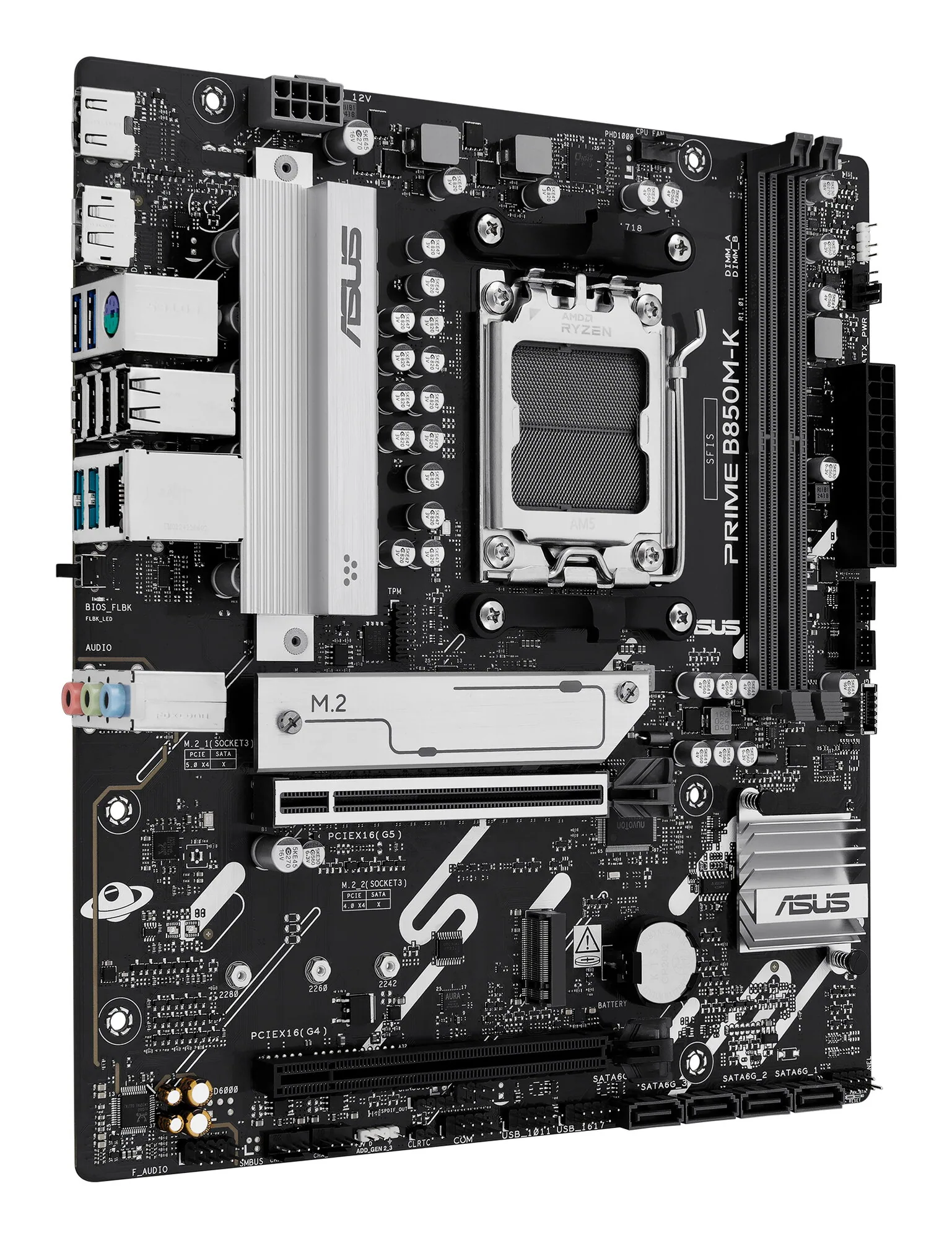 ASUS PRIME B850M-K AMD B850 Sockel AM5 micro ATX – Bild 3