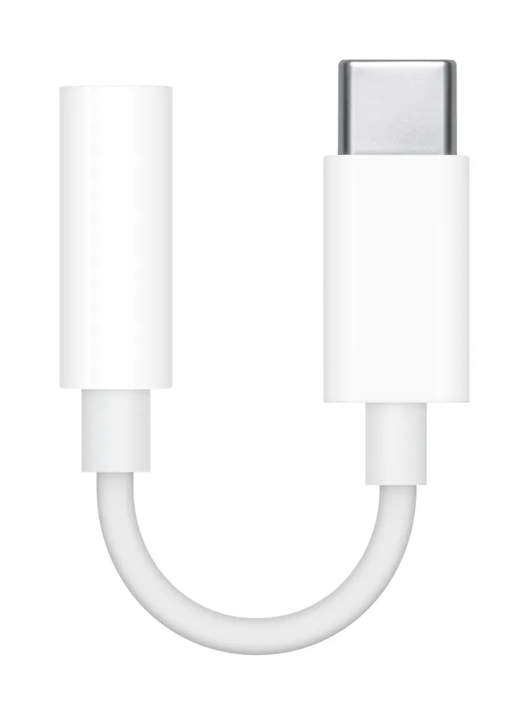 Apple USB-Adapter 24 pin USB-C (M) zu Klinke 3.5 mm (W)