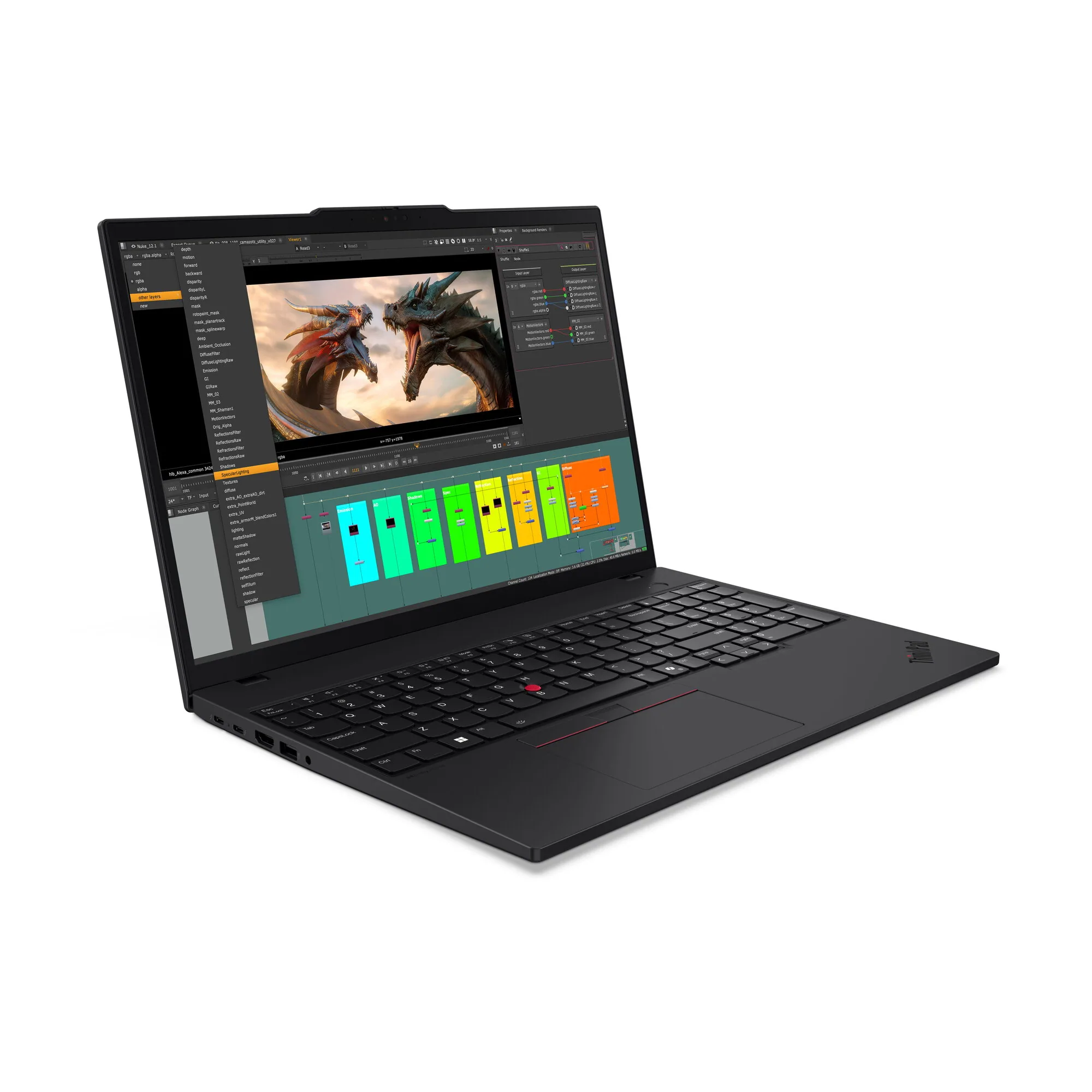 Lenovo ThinkPad P16s Gen 4 (AMD) Copilot+ PC AMD Ryzen AI 7 PRO PRO 350 Mobiler Arbeitsplatz 40,6 cm (16") WUXGA 48 GB – Bild 4