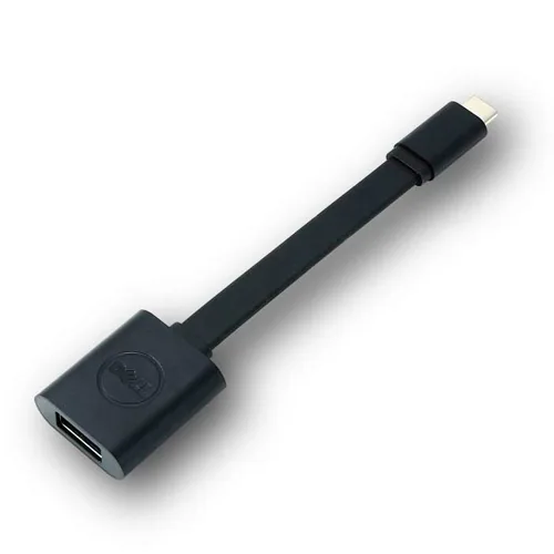 DELL DBQBJBC054 USB Kabel USB 3.2 Gen 1 (3.1 Gen 1) 0,132 m USB C USB A Schwarz – Bild 1
