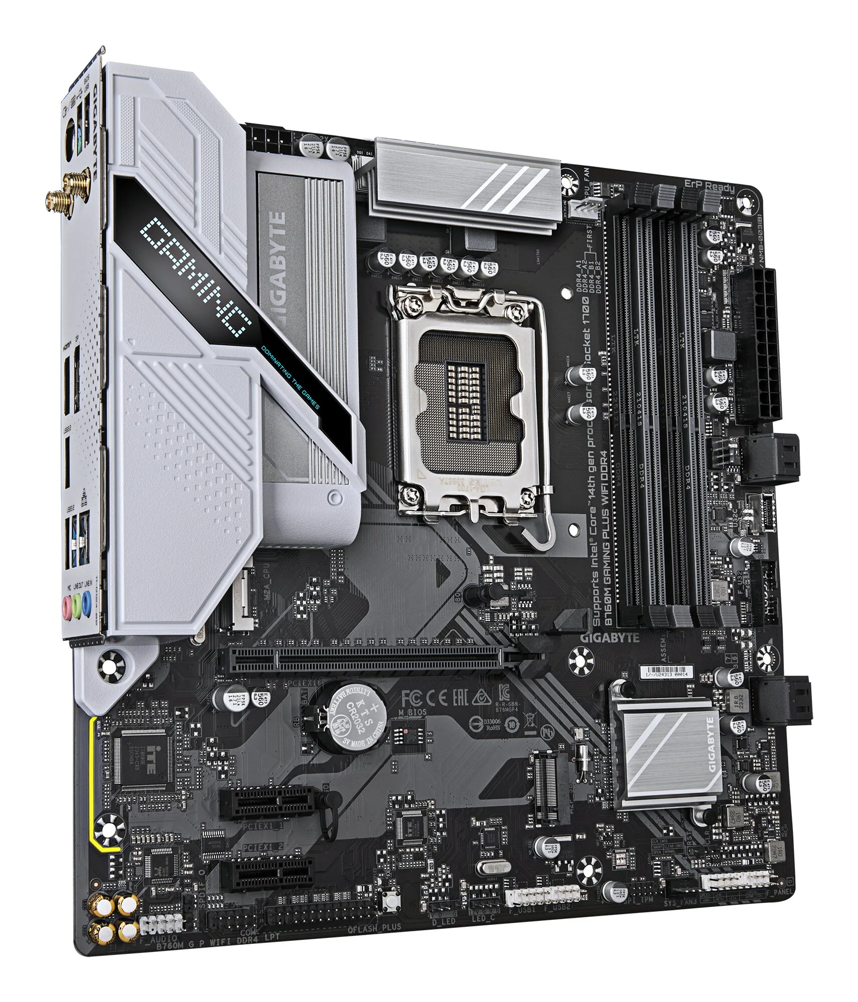 GIGABYTE B760M GAMING PLUS WIFI DDR4-Mainboard – Bild 3