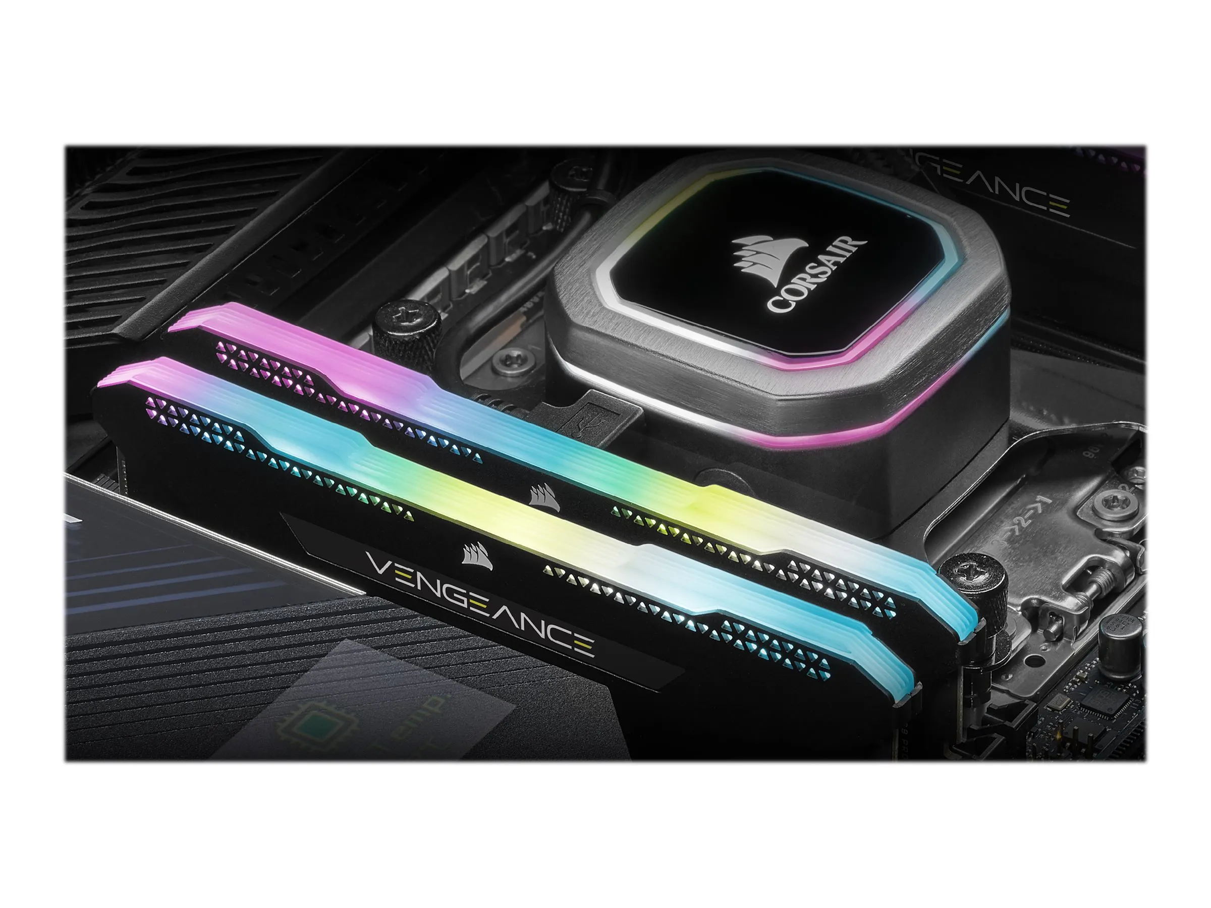 Corsair VENGEANCE RGB DDR4-3200 CL16 32 GB Kit (2x 16 GB) (CMH32GX4M2Z3200C16)