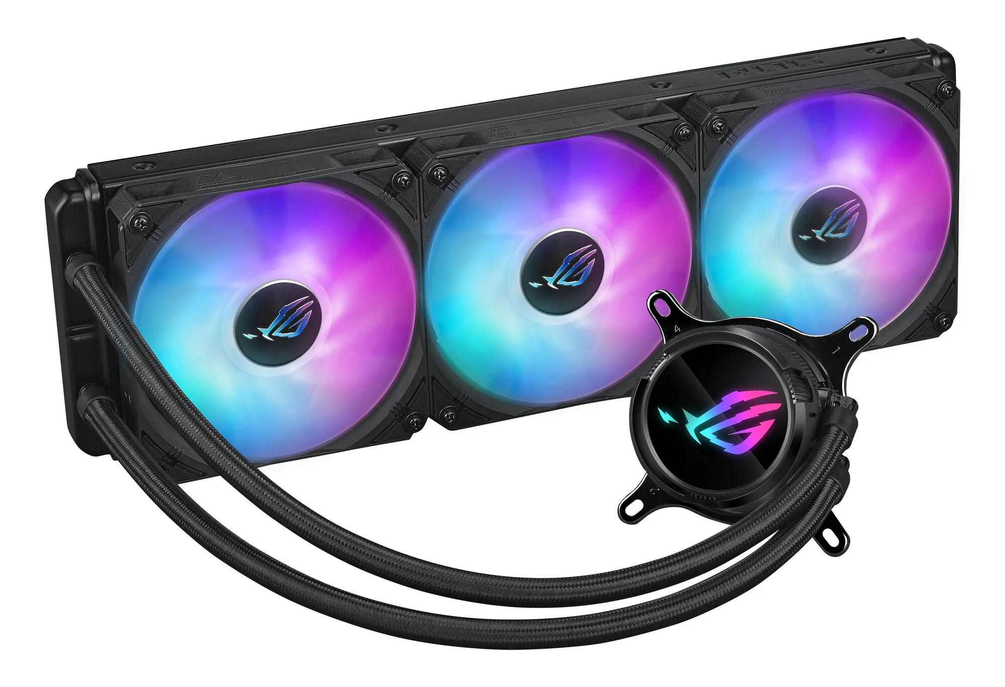 ASUS ROG Strix LC III 360 ARGB Prozessor All-in-One-Flüssigkeitskühler 12 cm Schwarz – Bild 2