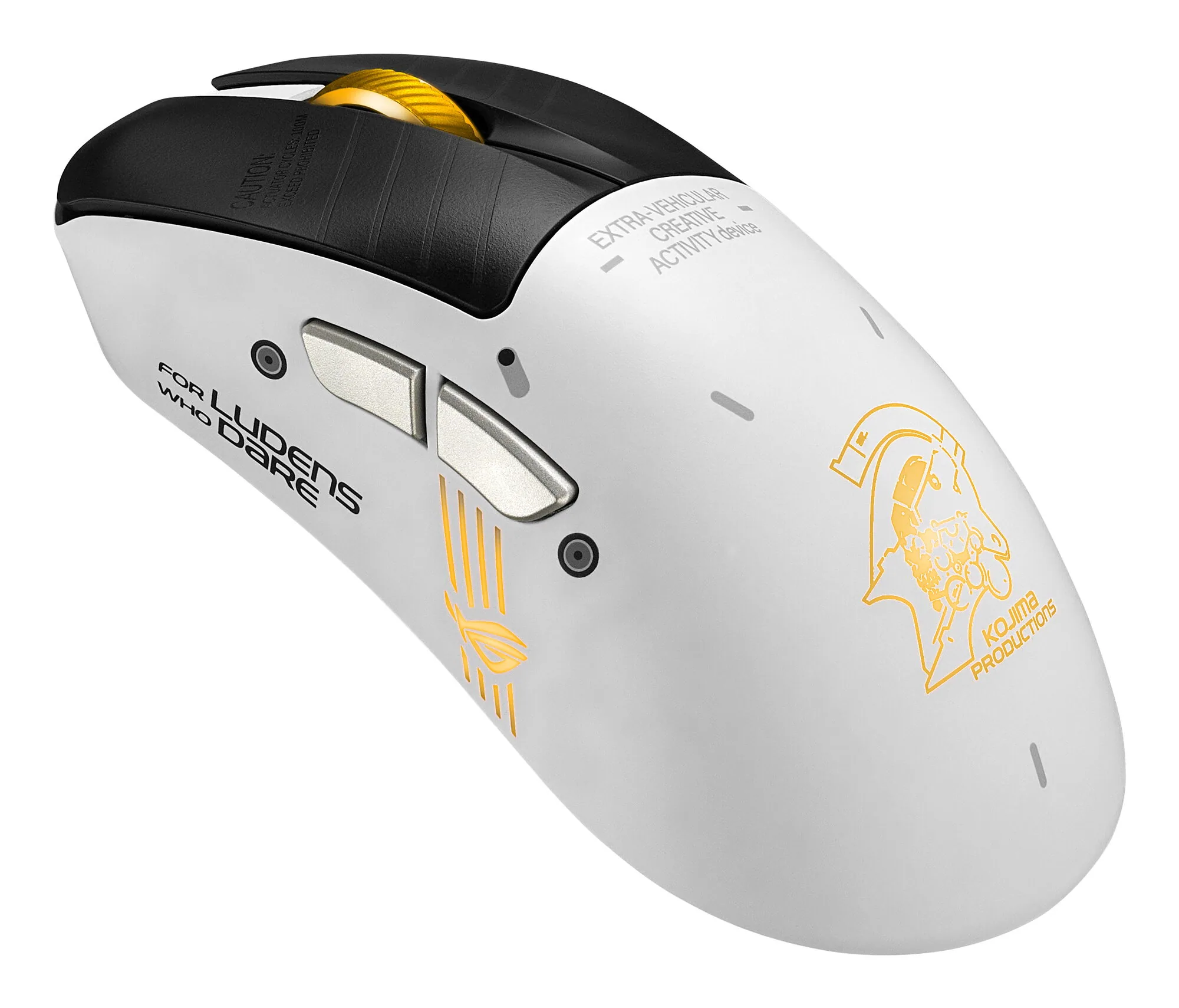 ASUS ROG Keris II Origin-KJP Maus Gaming Rechts RF Wireless + Bluetooth + USB Type-A Optisch 42000 DPI – Bild 4